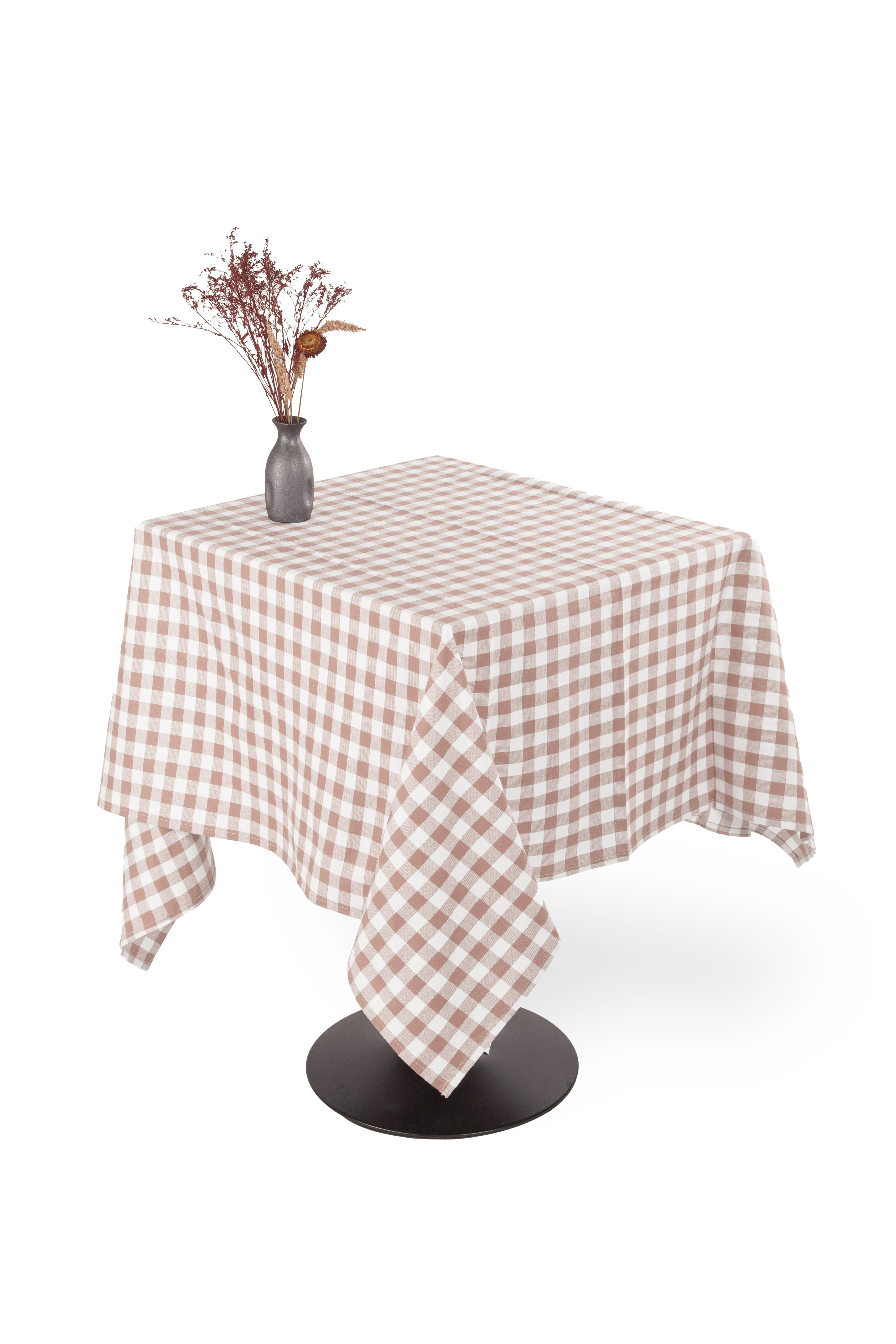 Tafelkleed GINGHAM - 150x150 cm, roze