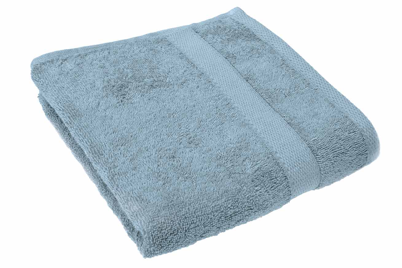 Bath towel 50x100cm, soft blue