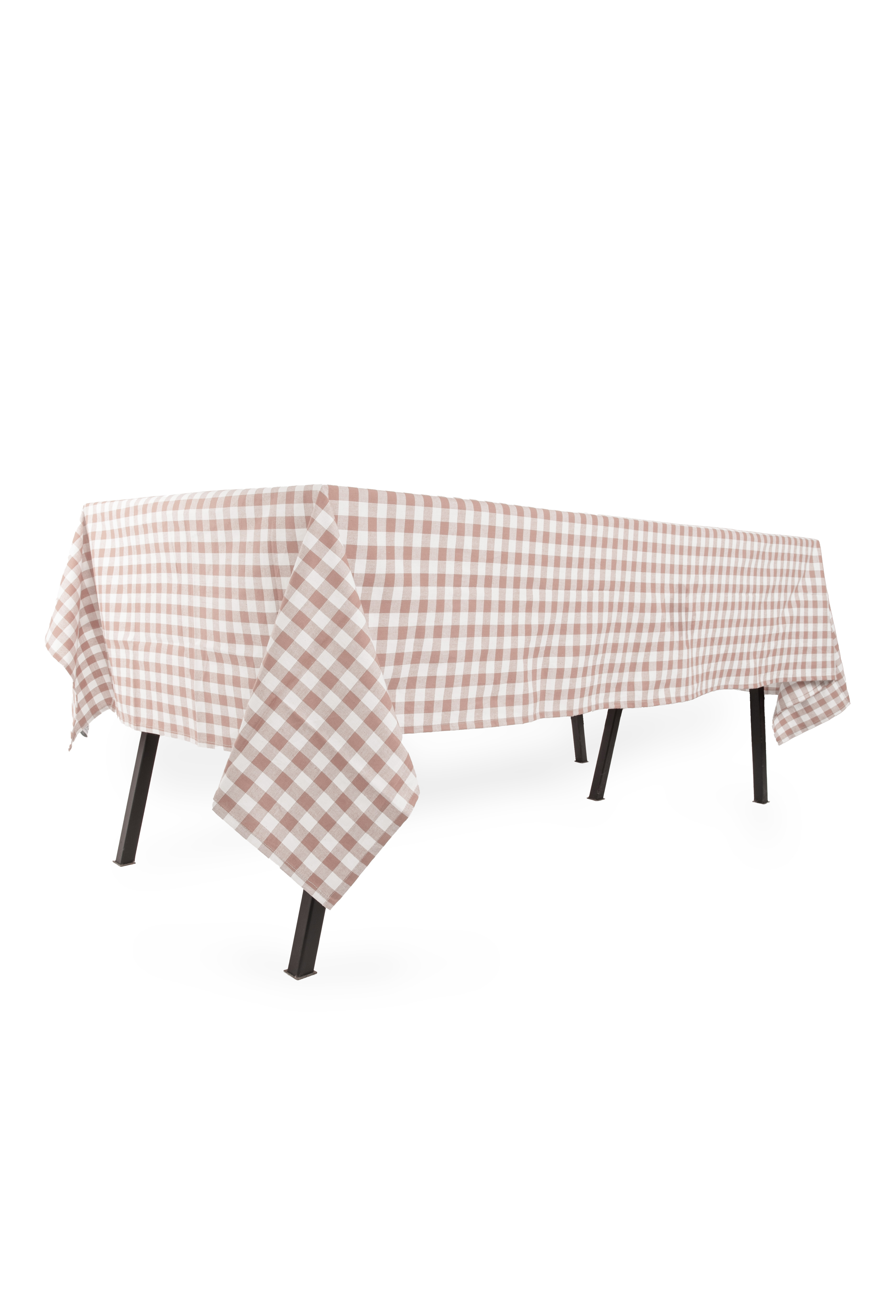 Table cloth GINGHAM - 150x300 cm, pink