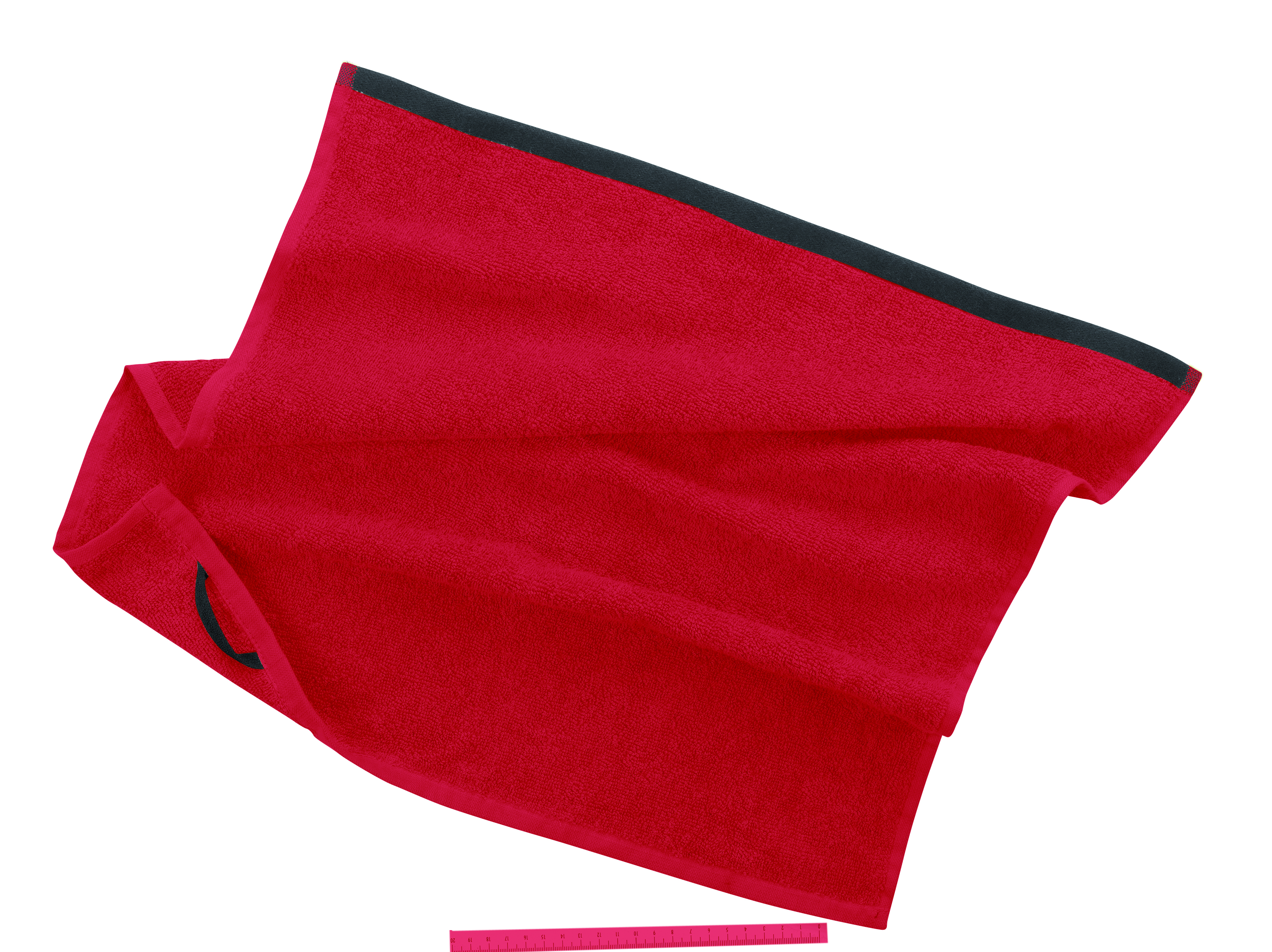 Terry towel - SET/2 - 50x50 cm, red
