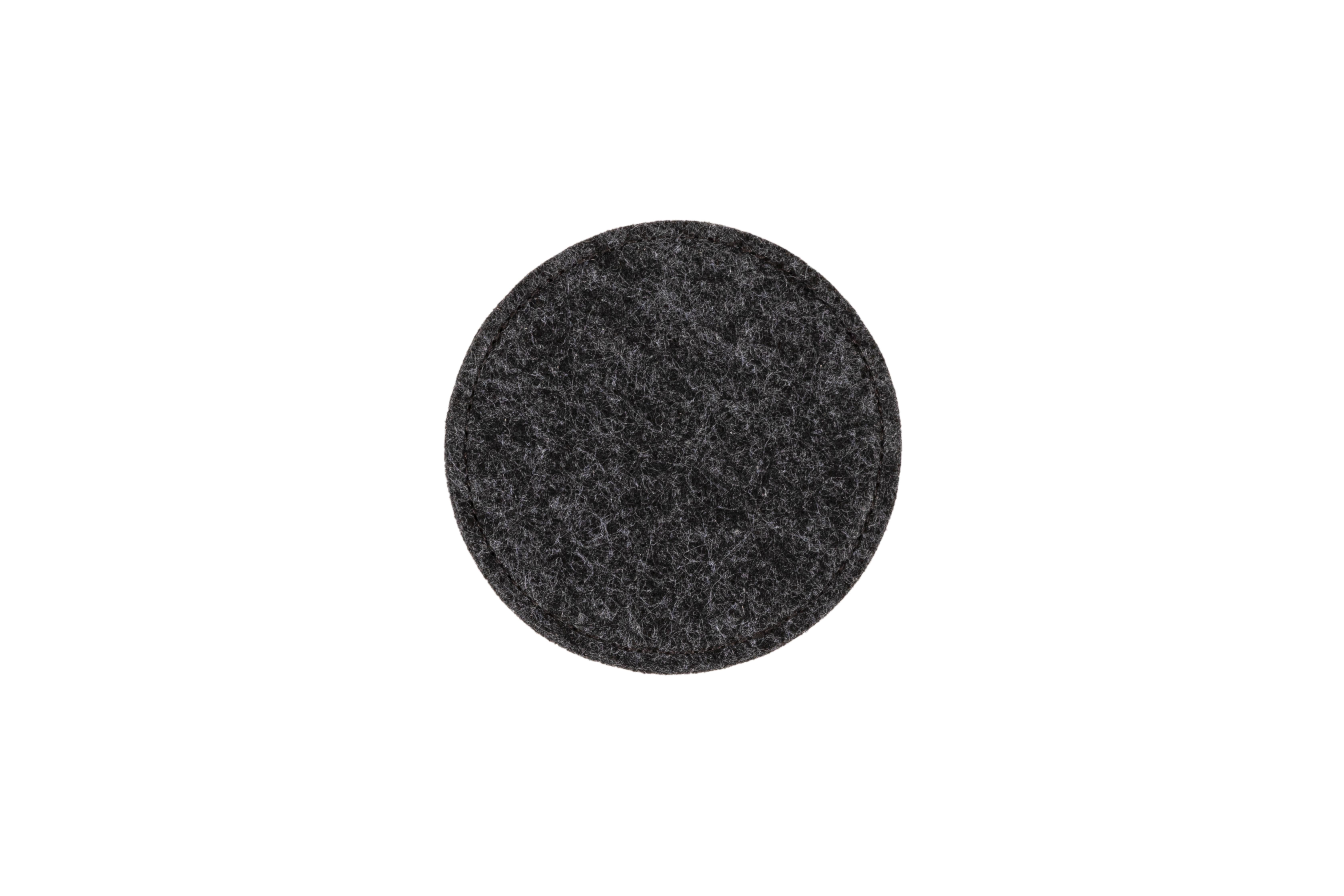 Onderzetter NUNO, 10 cm, dark grey , SET/4