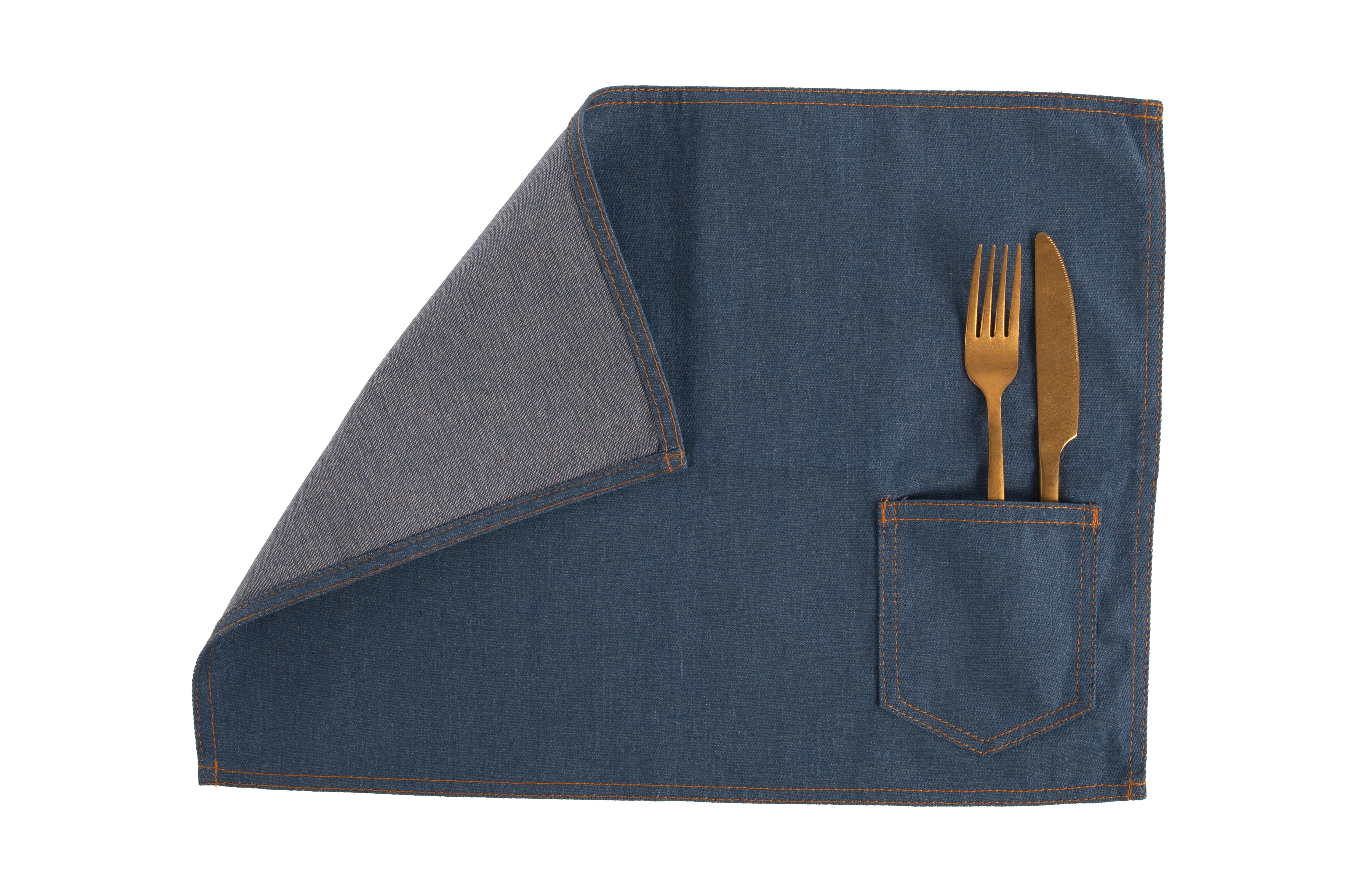 Placemat INDIGO - 33x45 cm, donkerblauw