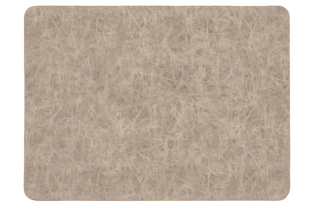 Placemat TRUMAN rectangular, 33x45 cm, double layer, taupe