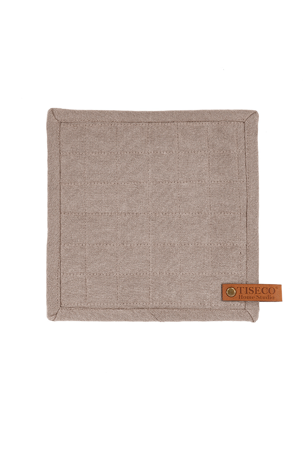 Potholder HAVANA 20x20cm, - set/2, dark taupe