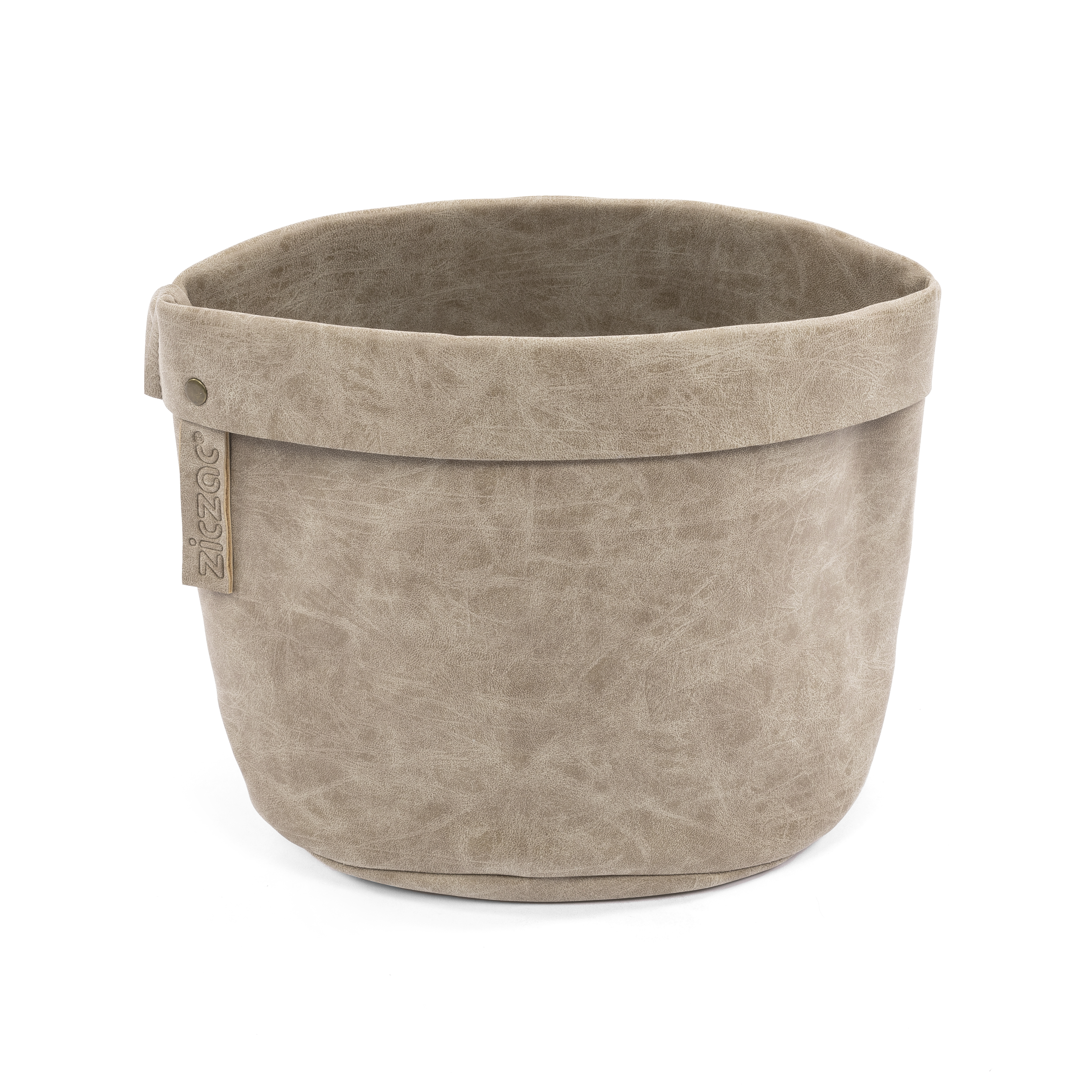 Panier de table TRUMAN, 20x20x24 cm, taupe