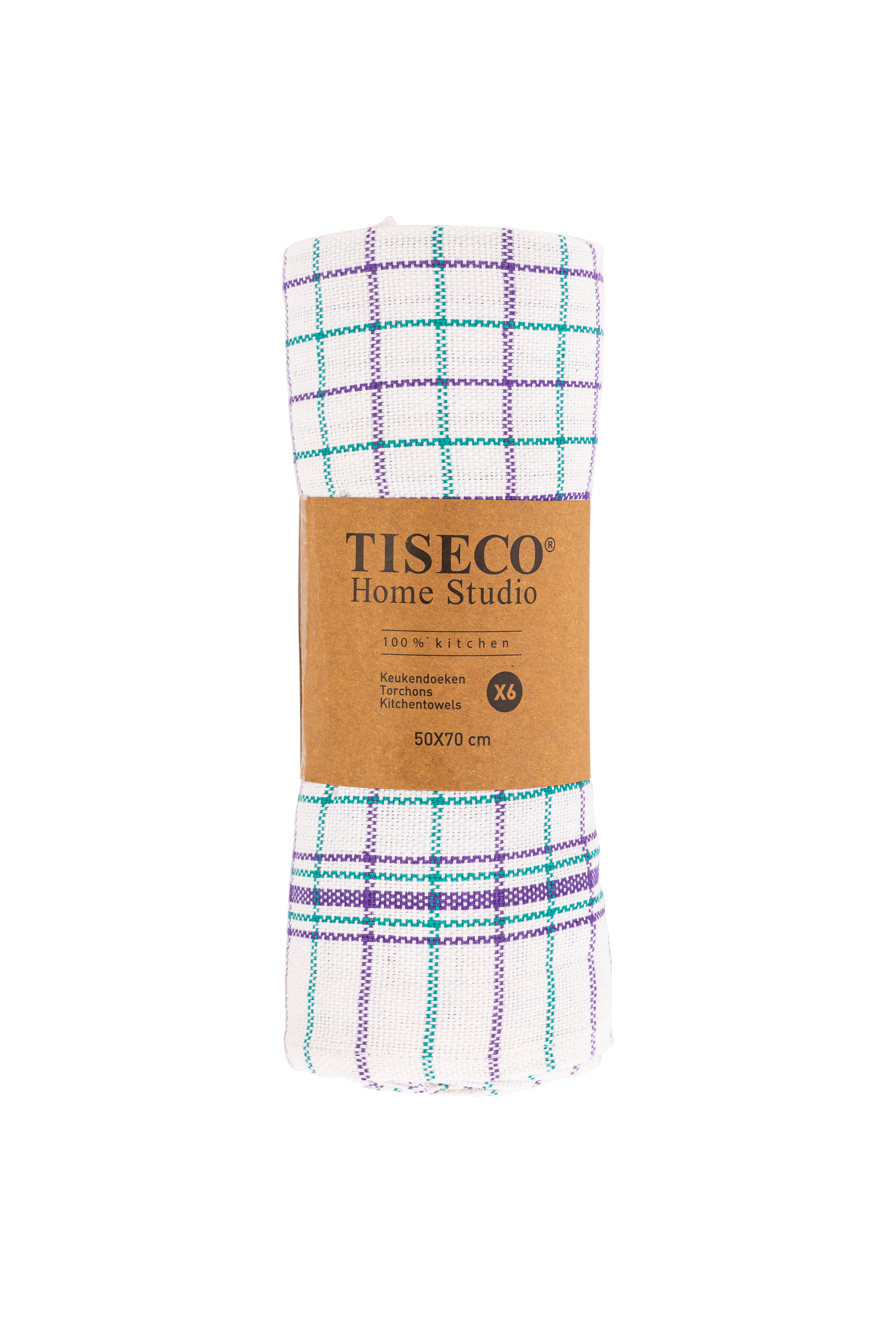 Torchon ROLL - SET/6 - 50x70 cm, vert