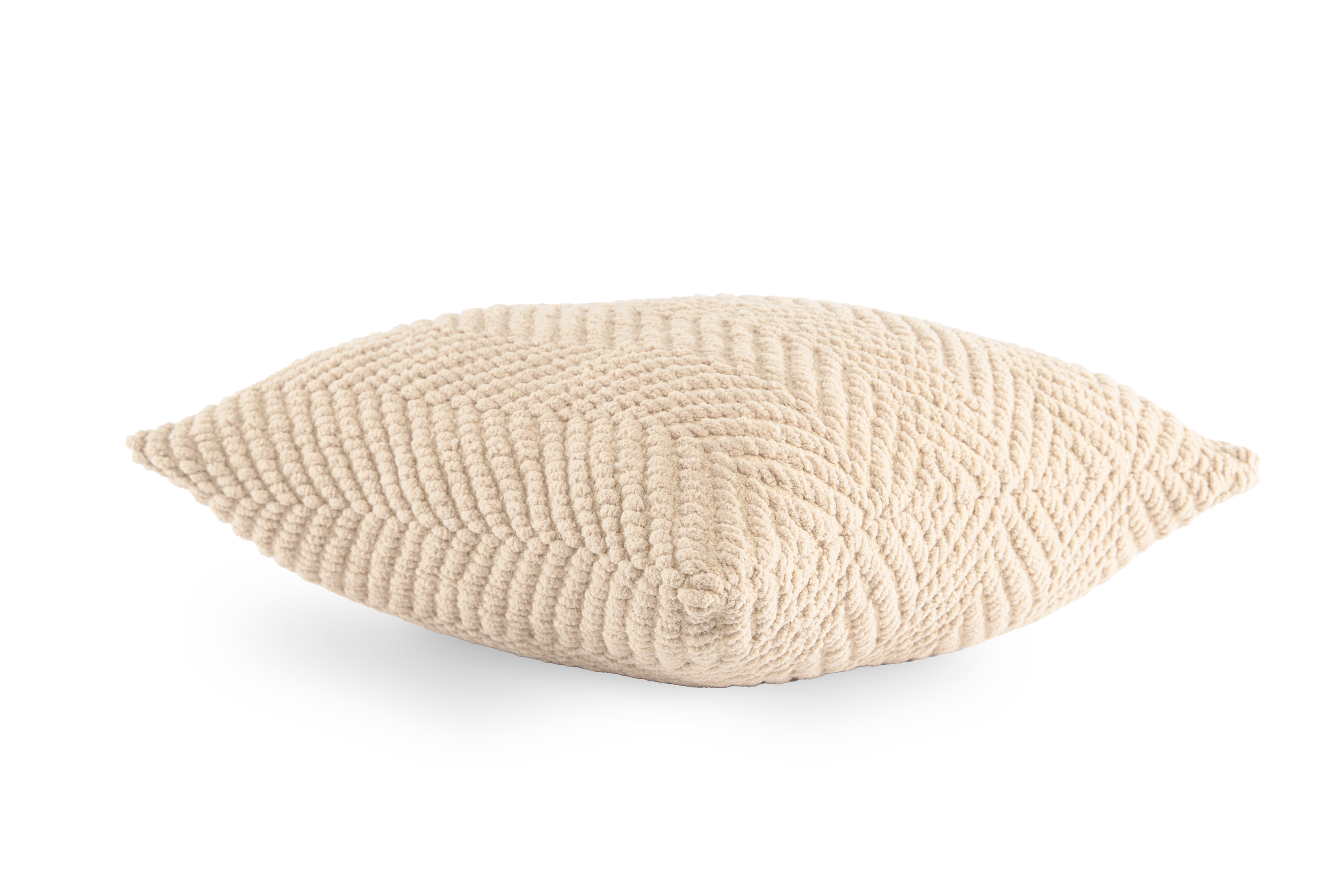 Cushion (filled) RENEE - 45x45 cm, ivory