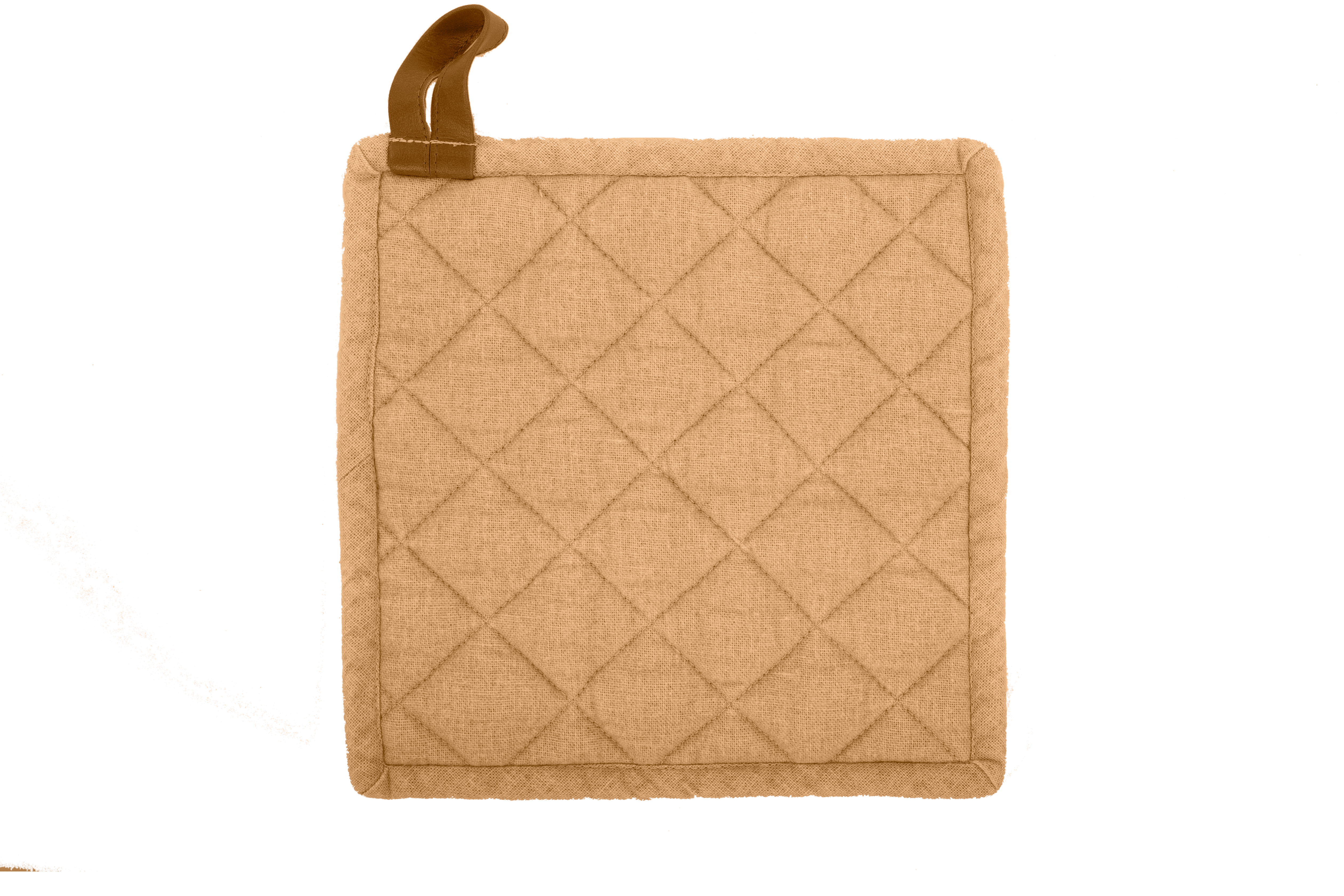 Pannenlap MYRNA - SET/2 - 20x20 cm, camel