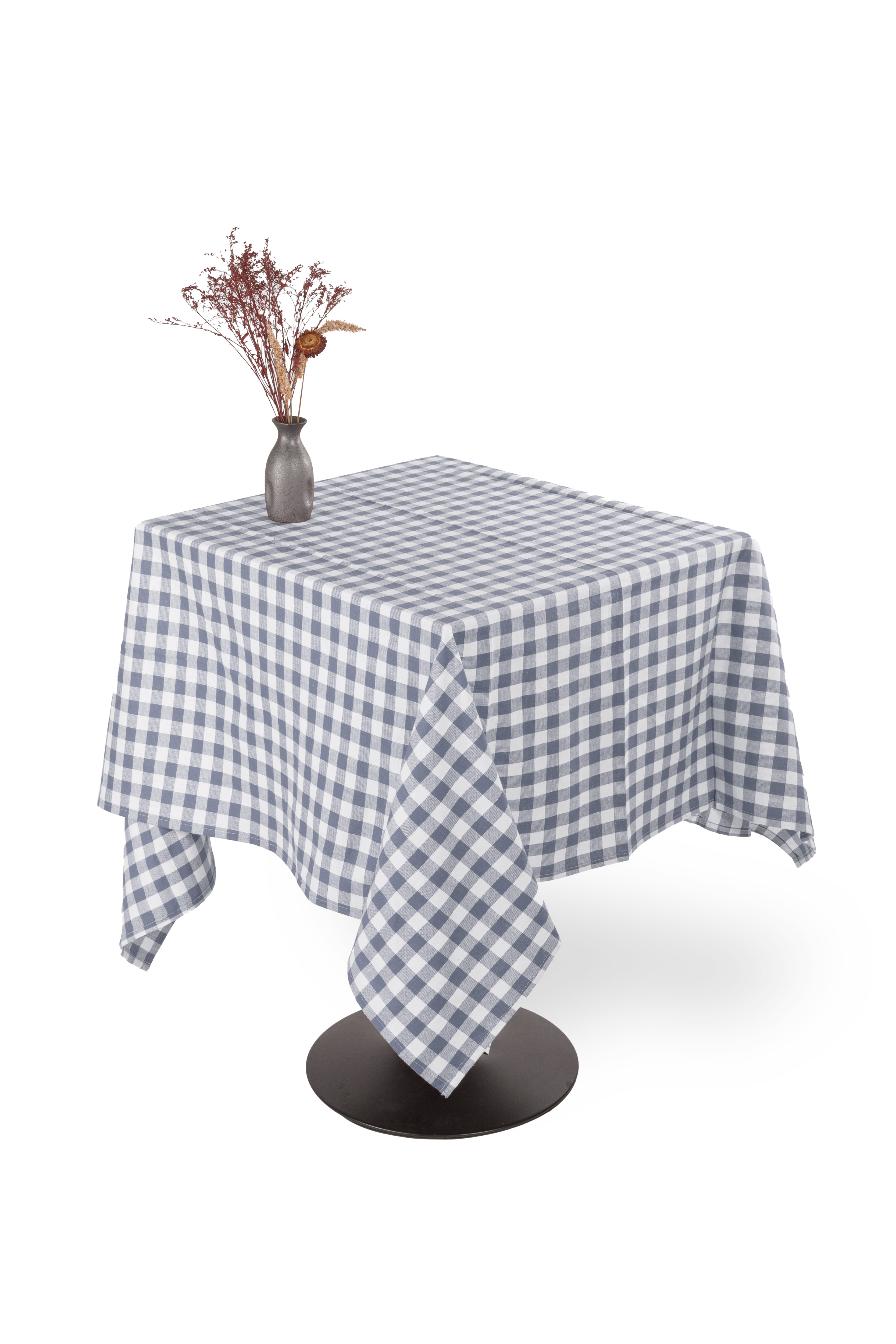 Tafelkleed GINGHAM - 150x150 cm, blauw