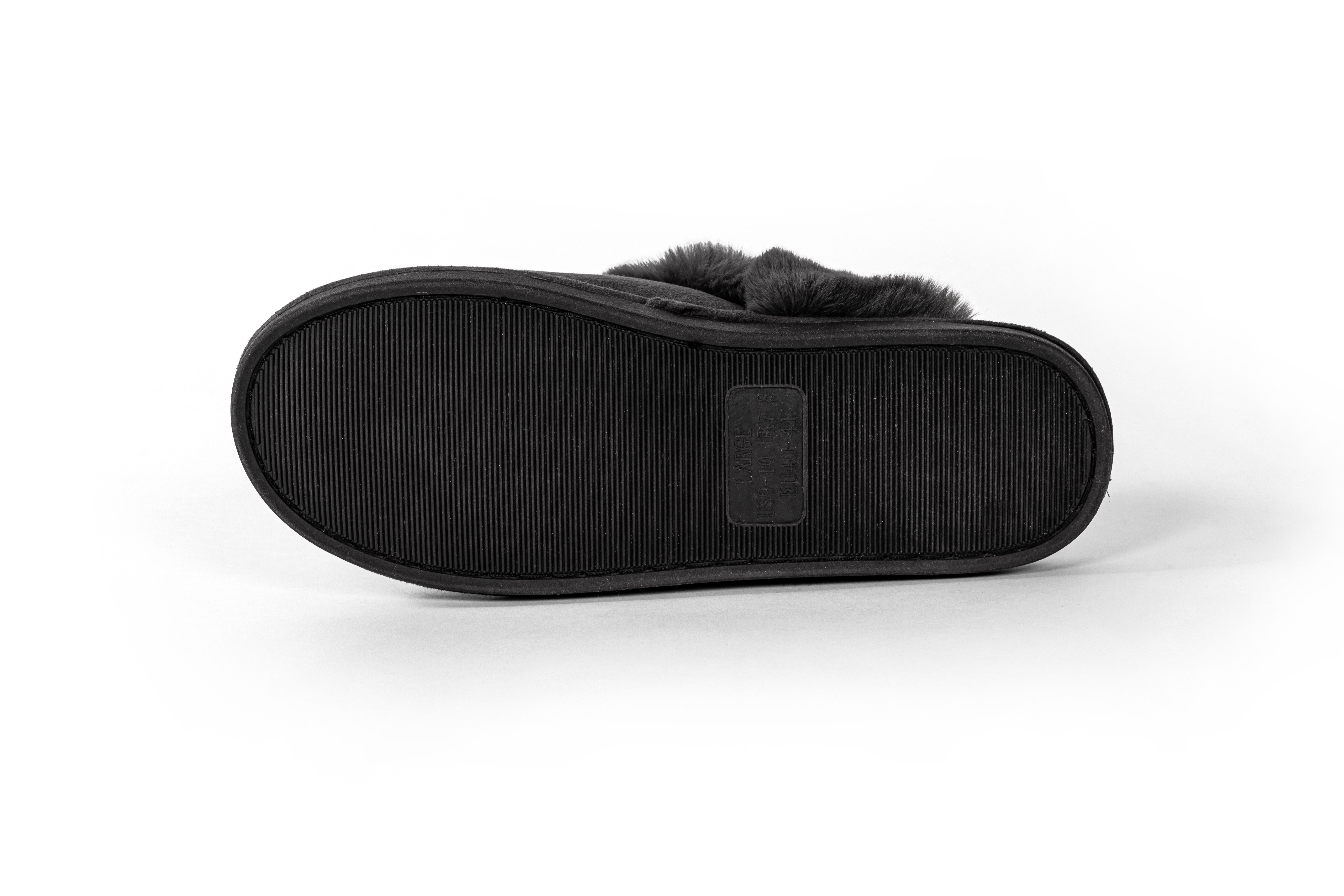 Suede slippers SNUGGS 36/37, black