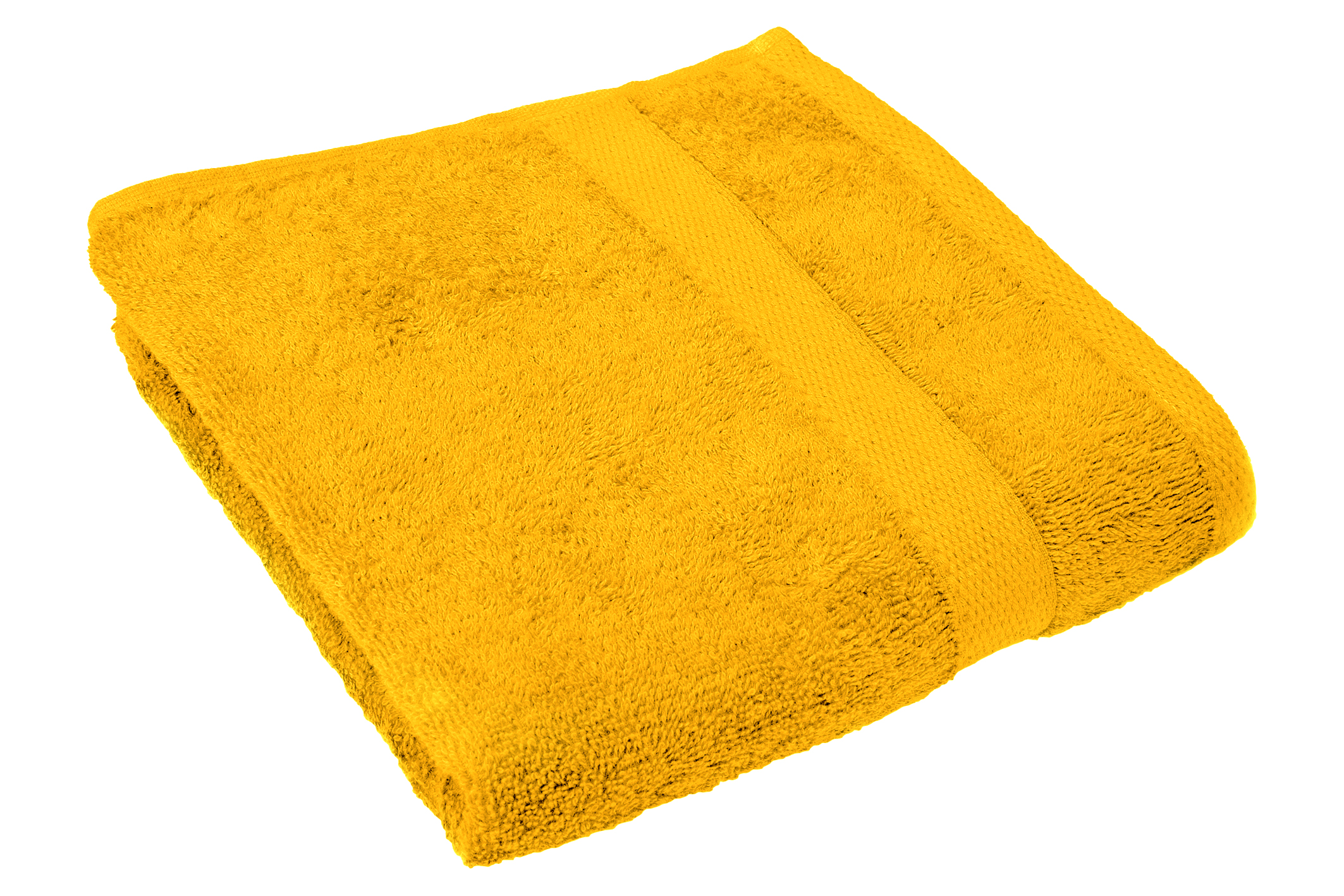 Bath towel 50x100cm, sunflower yellow