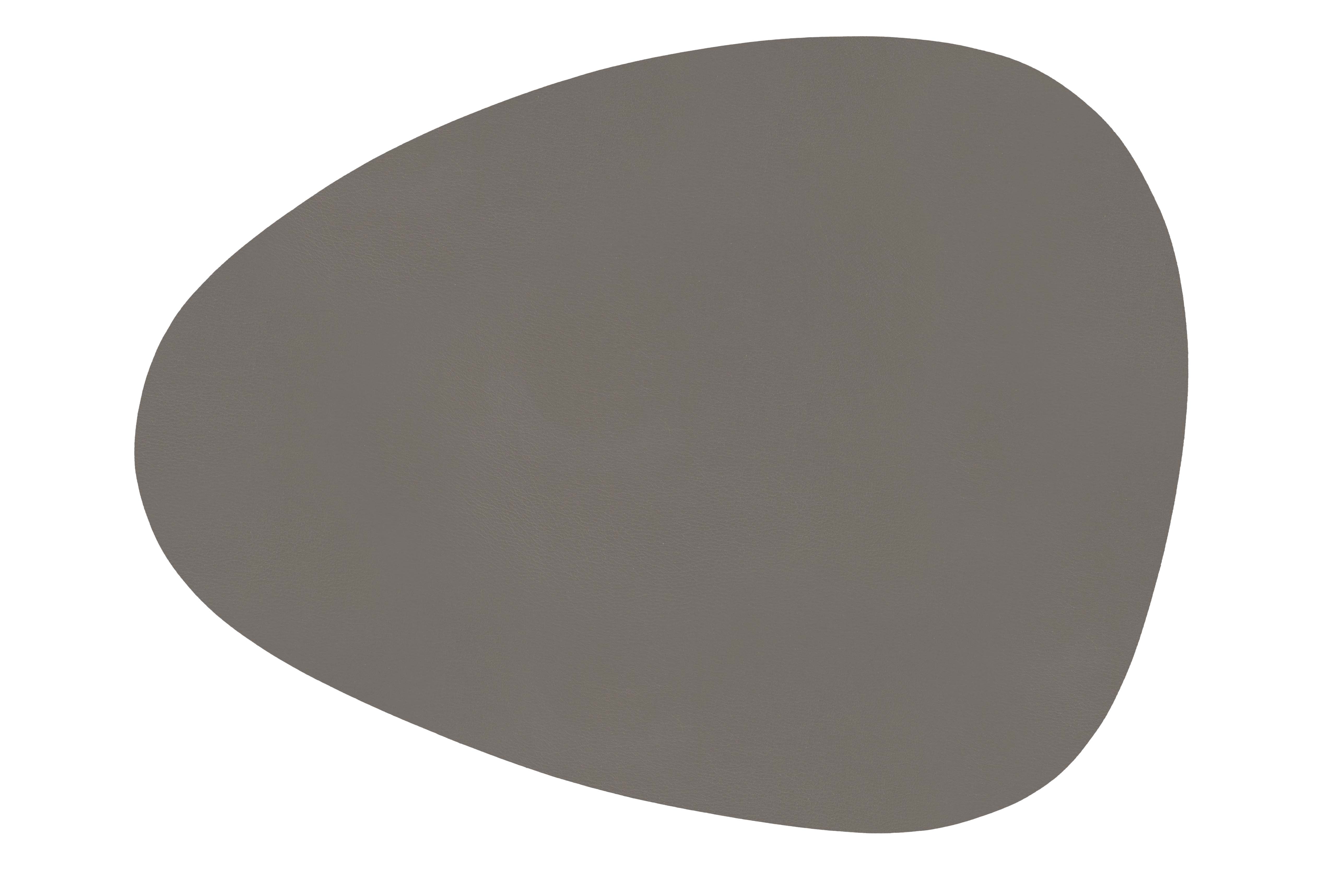 Placemat STONE - TOGO - 43x32cm, grey