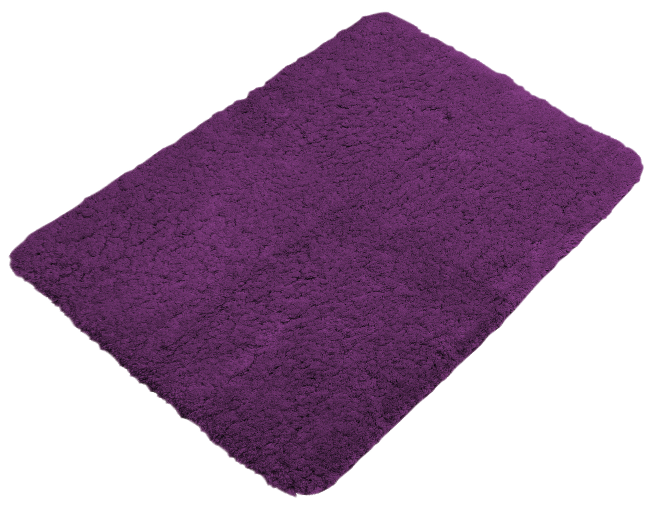 Bath carpet microfiber antislip 60x120 deep purple