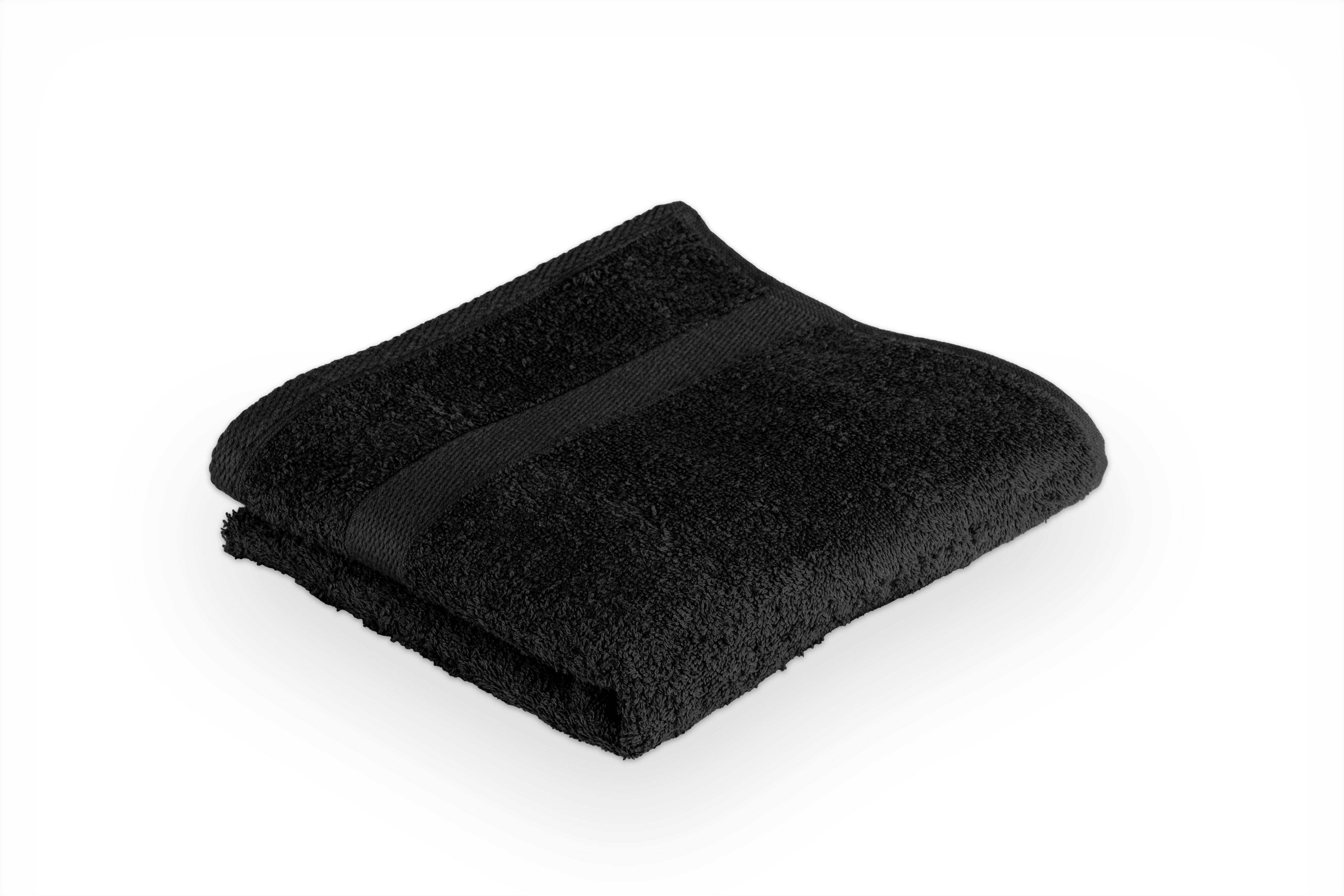 Badhanddoek RIVA - 50x100 cm, zwart