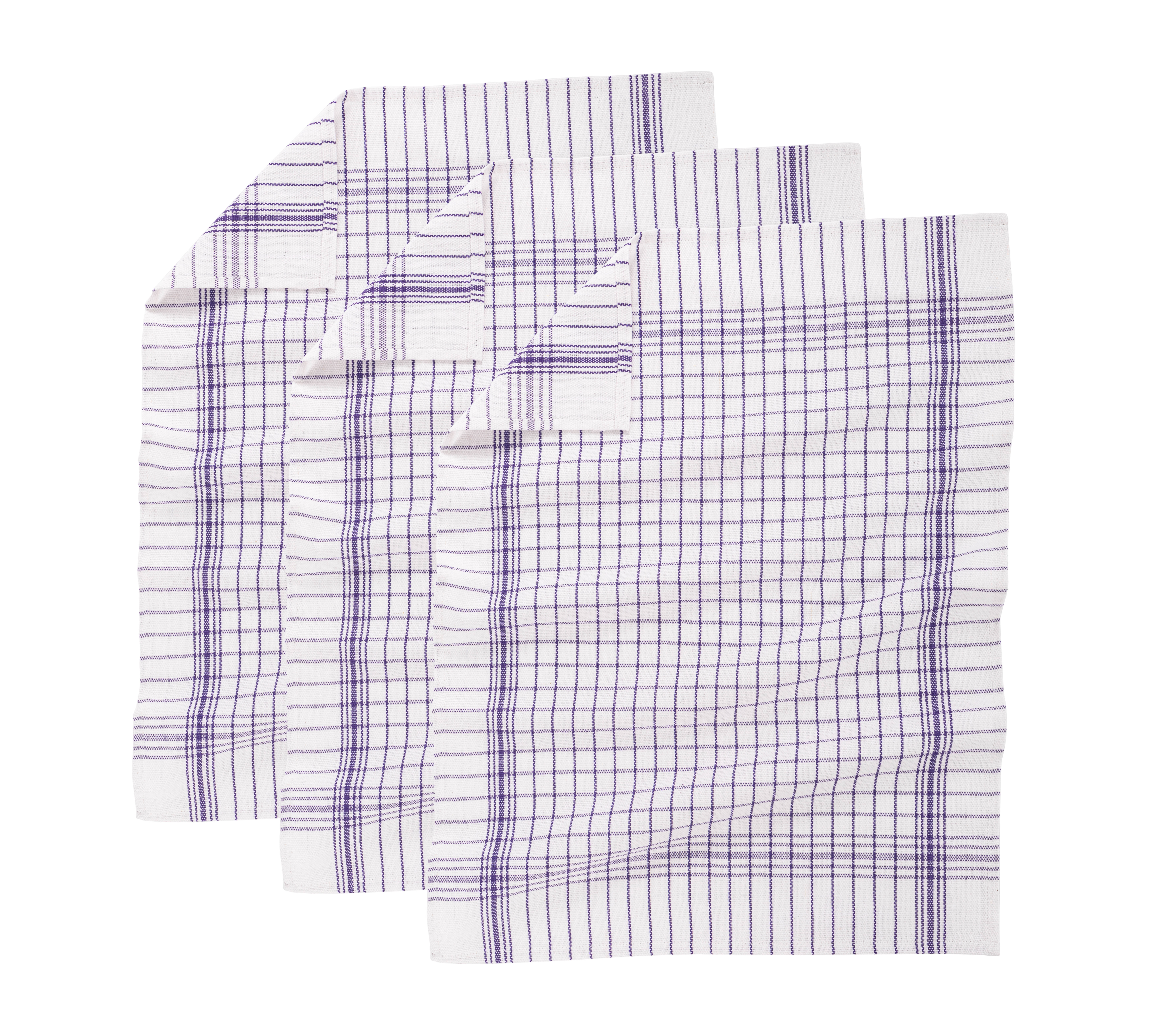 Kitchen towel ROLL - SET/6 - 50x70 cm, blue