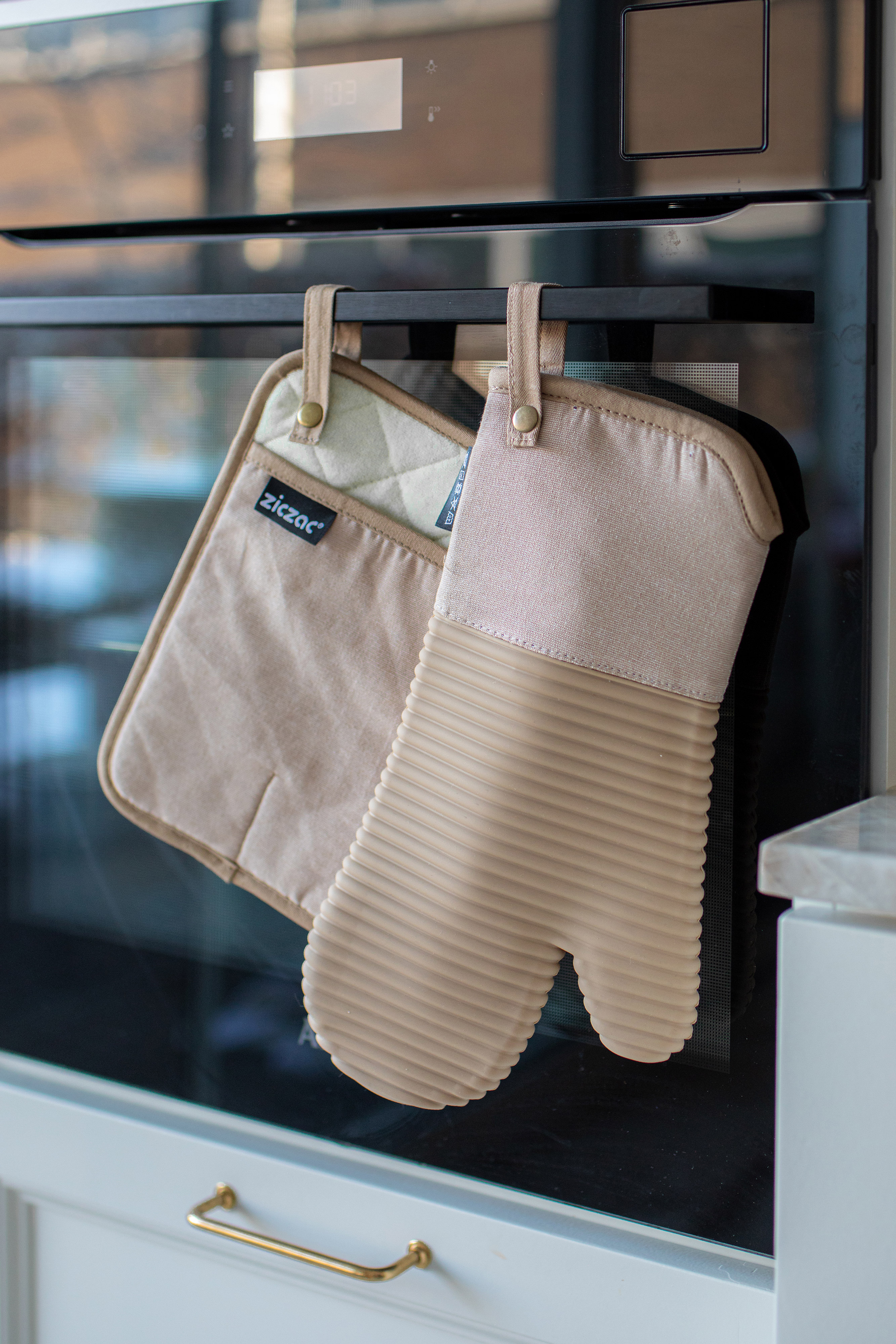 Pannenlap SILO - SET/2 - 18x25,5 cm, zand