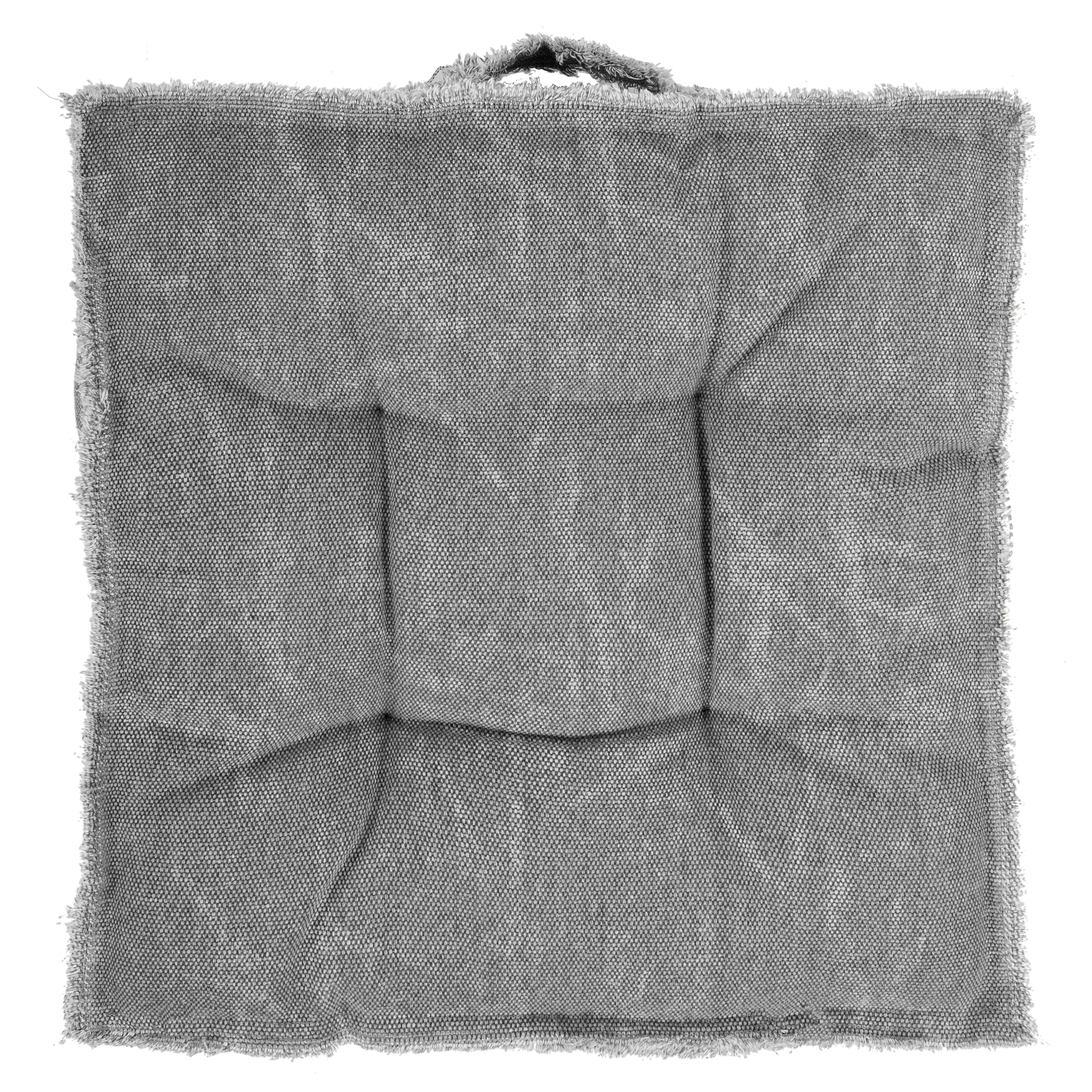 Matraskussen CHESTER 45x45x8cm, dark grey