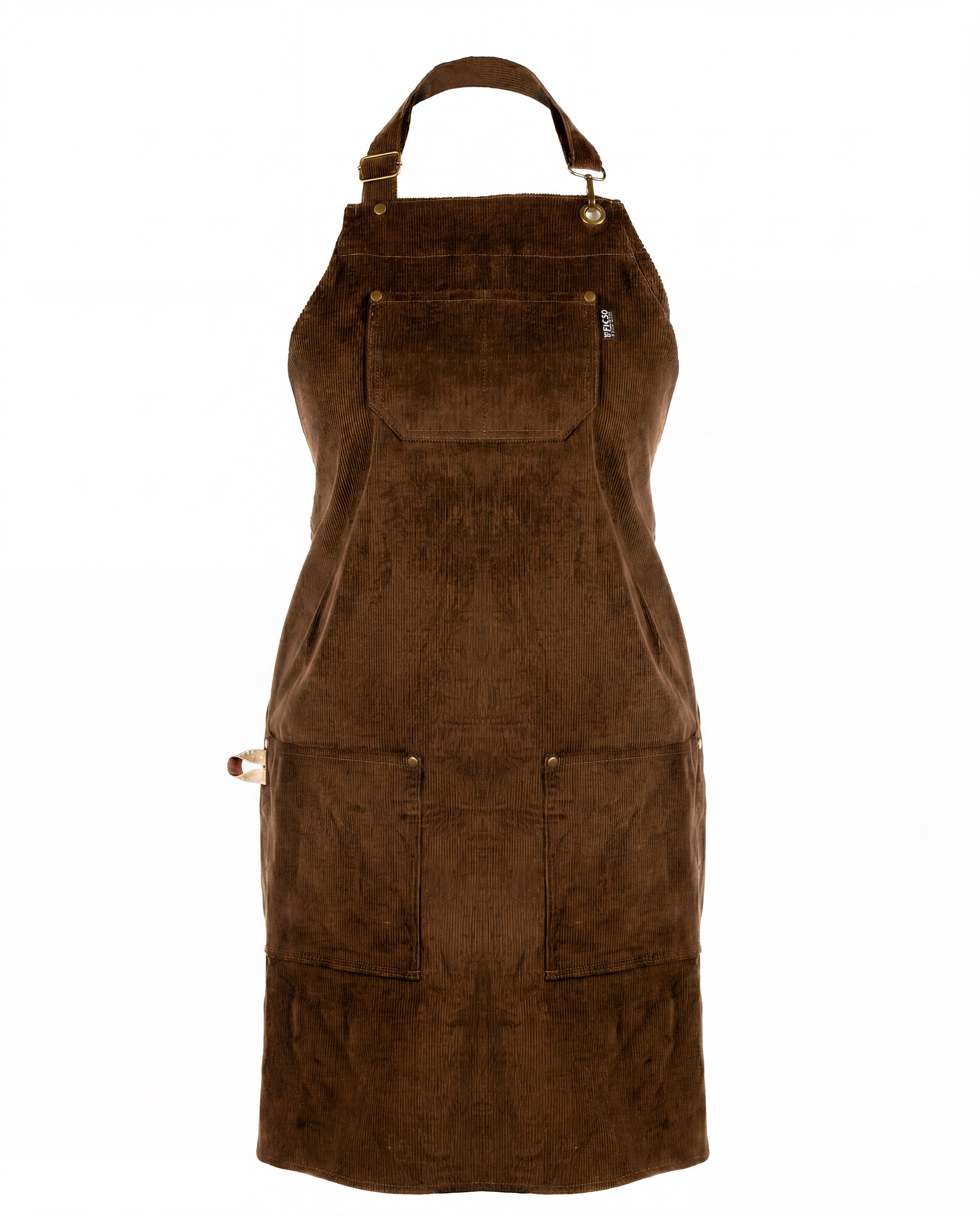 Apron VELMAR - 70x85 cm, chocolate