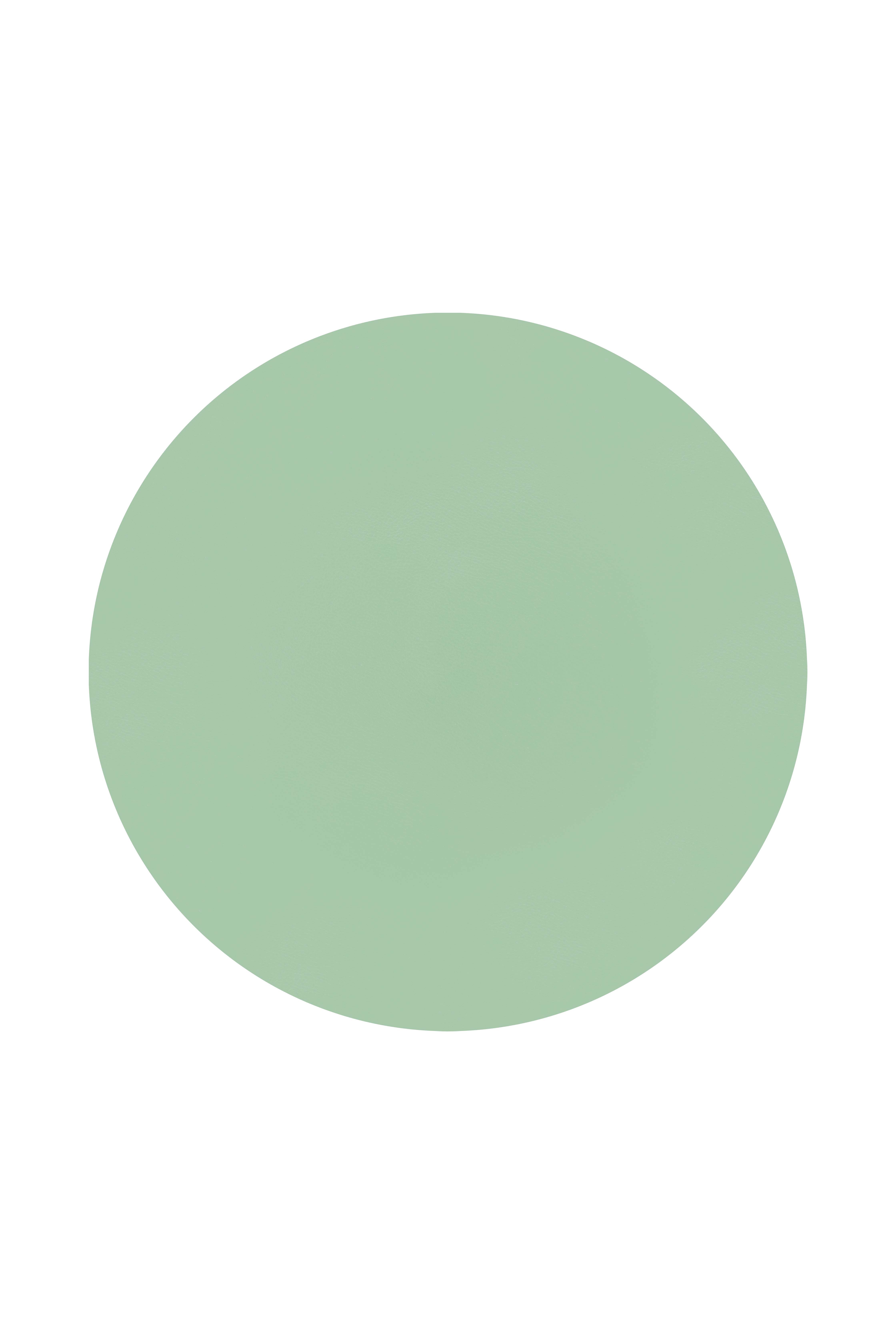 Placemat round  - TOGO - 38cm, green