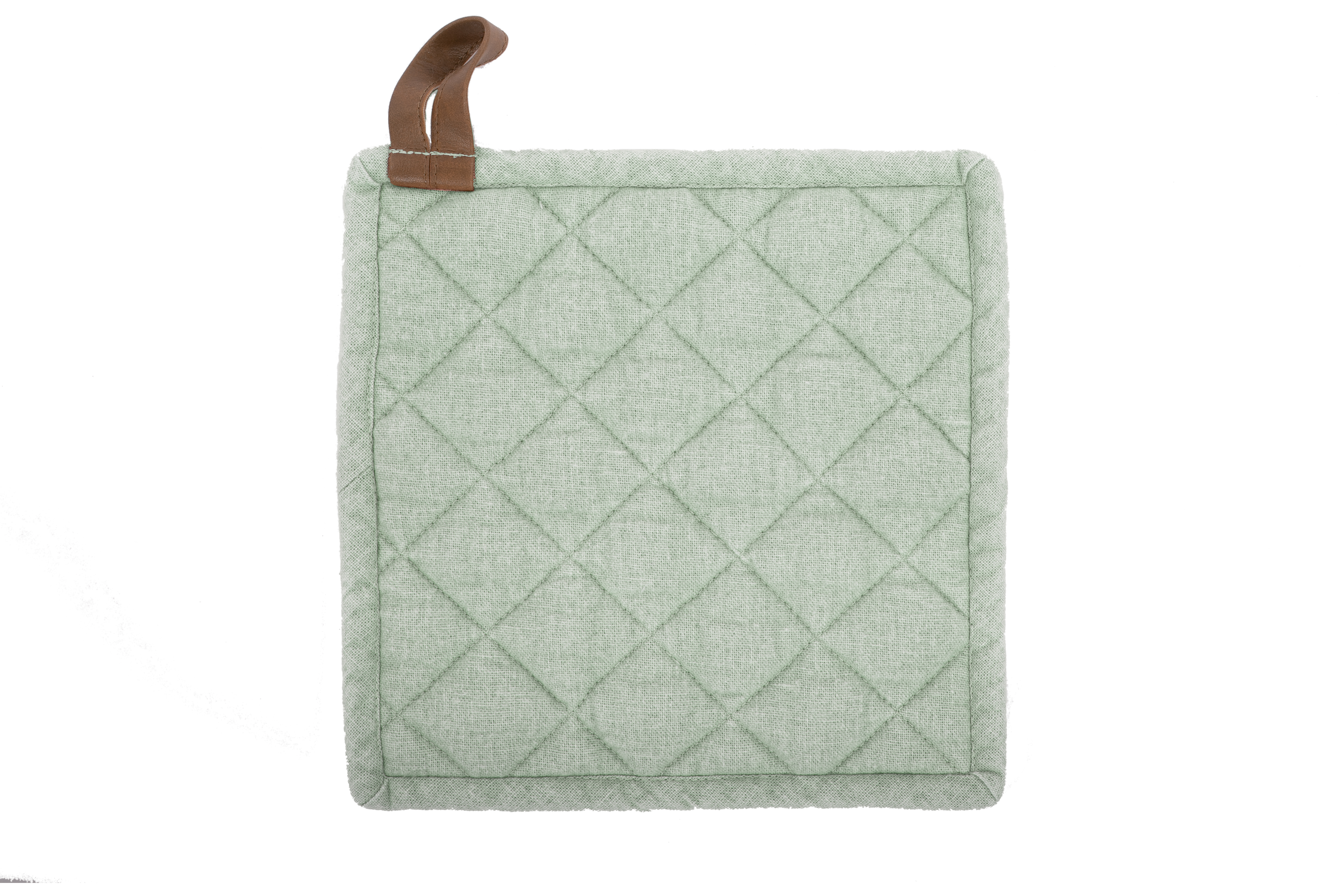Pannenlap MYRNA - SET/2 - 20x20 cm, groen