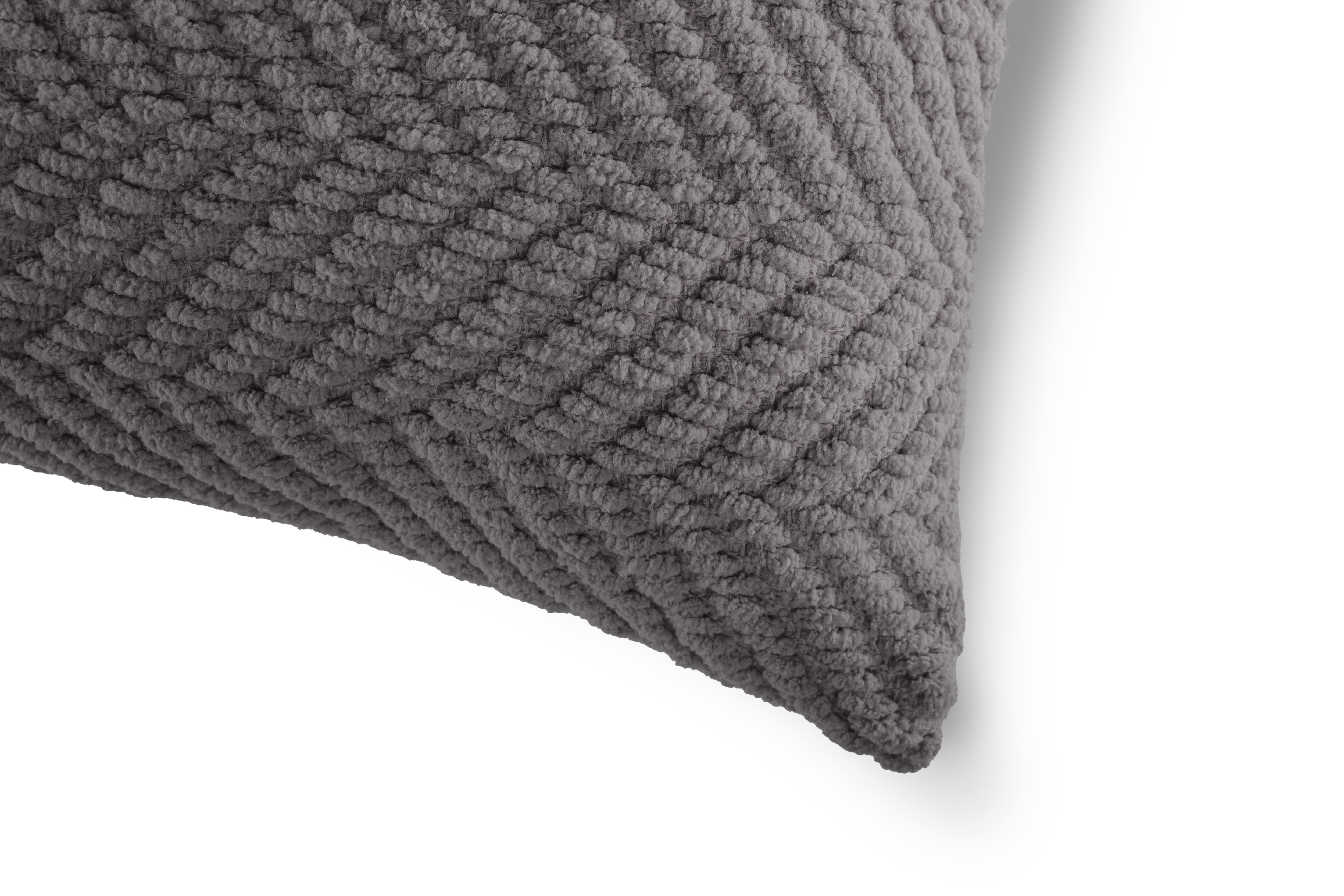 Cushion (filled) RENEE - 45x45 cm, grey