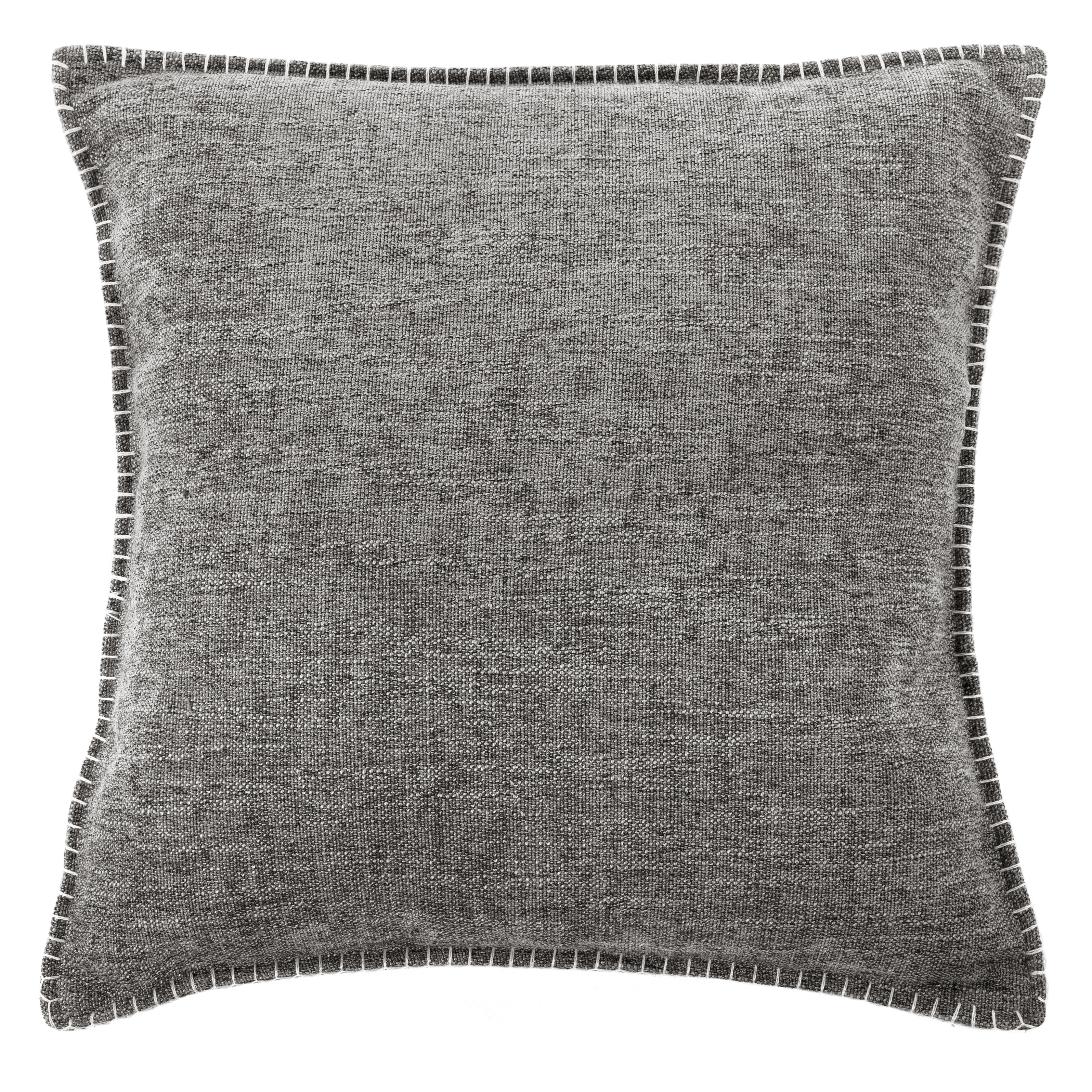 Cushion (filled) DAMIAN 45X45CM, dark grey