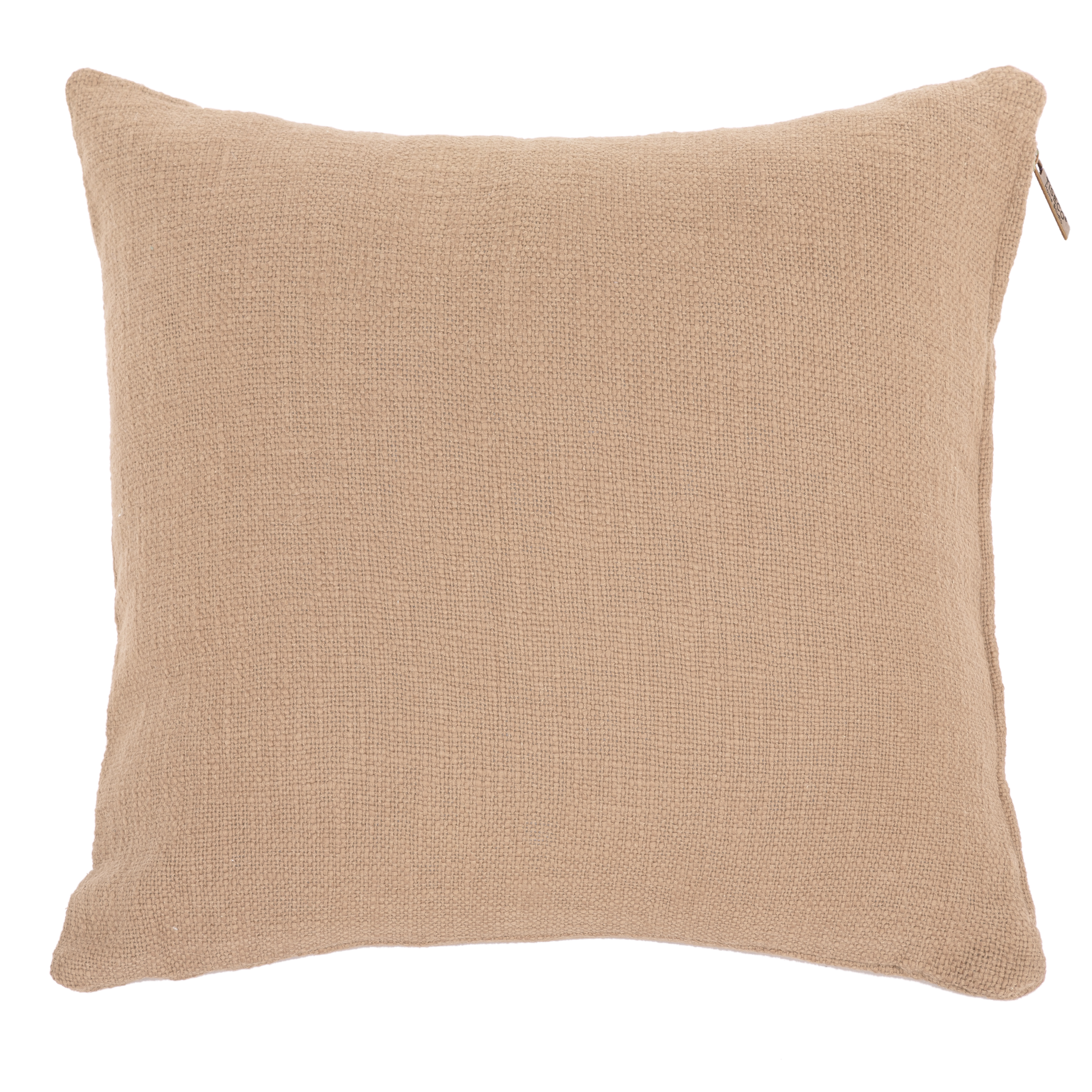 Cushion (filled)  COTTON SLUB 60x60cm, sand