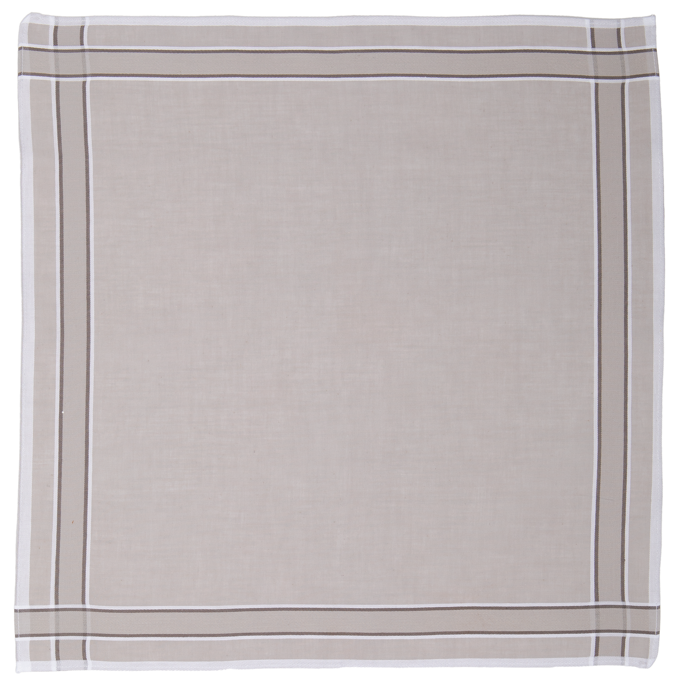 Mouchoirs homme ALTO 3 - SET/6 - 40x40 cm, gris