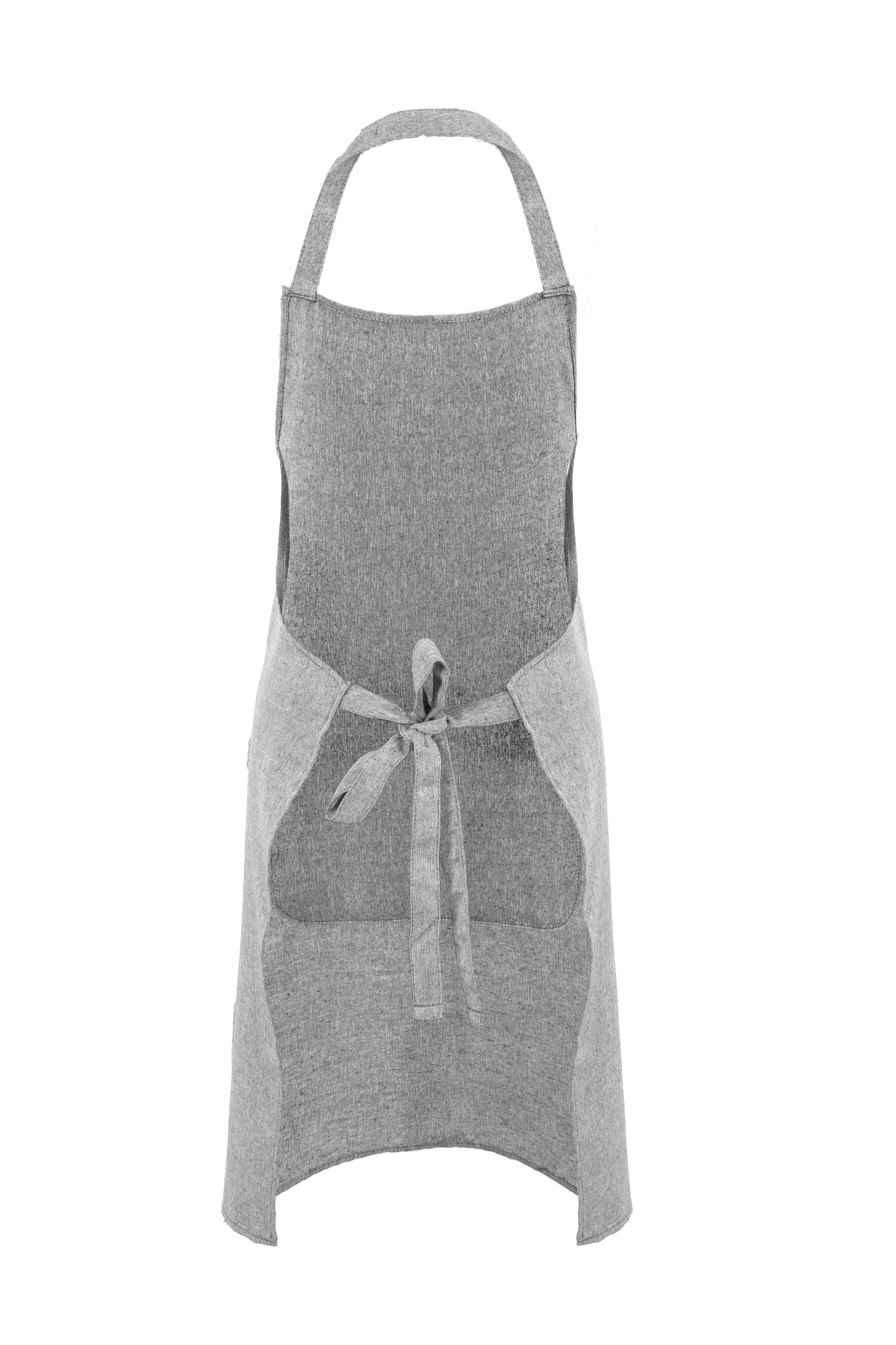 Apron STELLA - 70x85 cm, grey