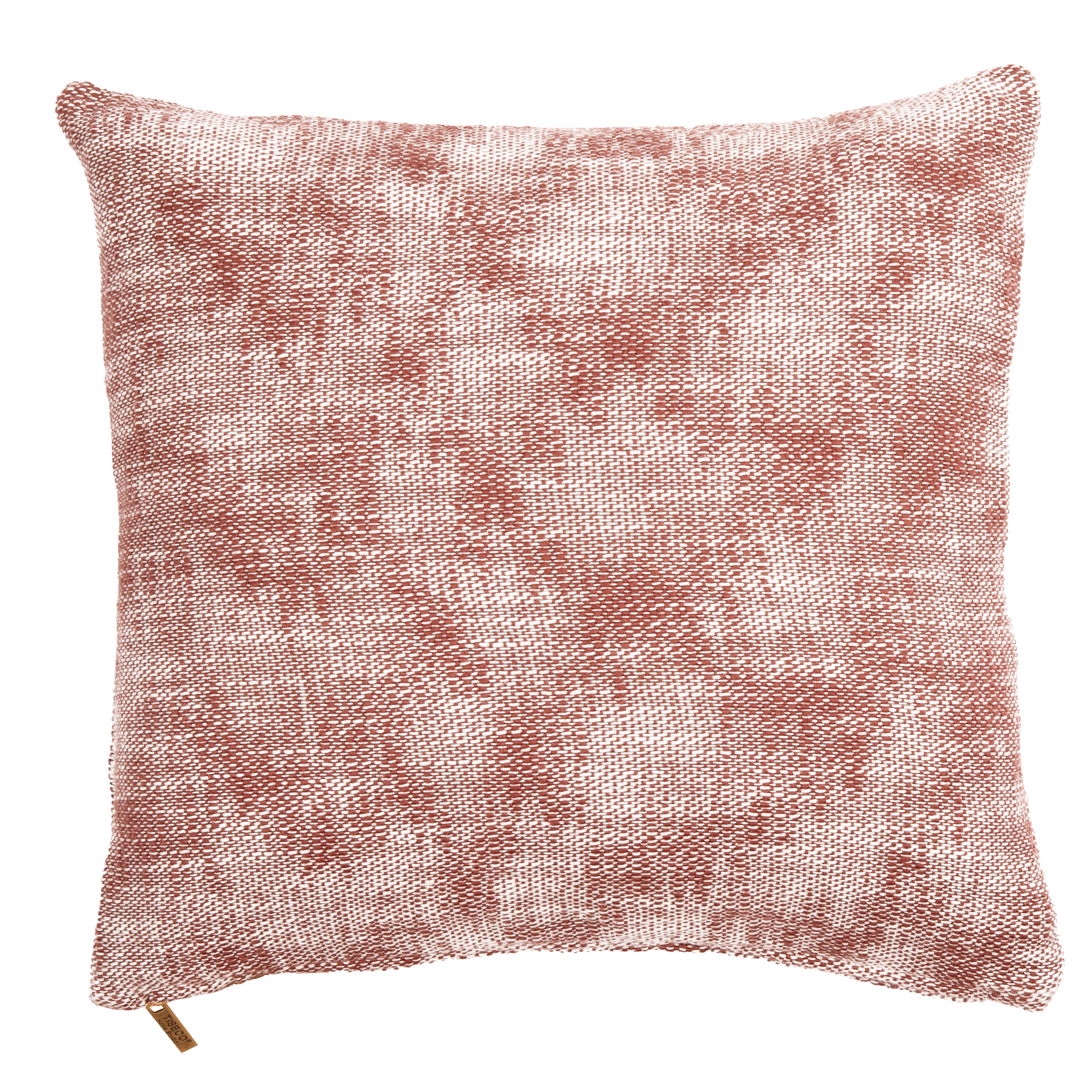 Coussin (rempli) COTTON SLUB MELANGE 45X45cm, rust