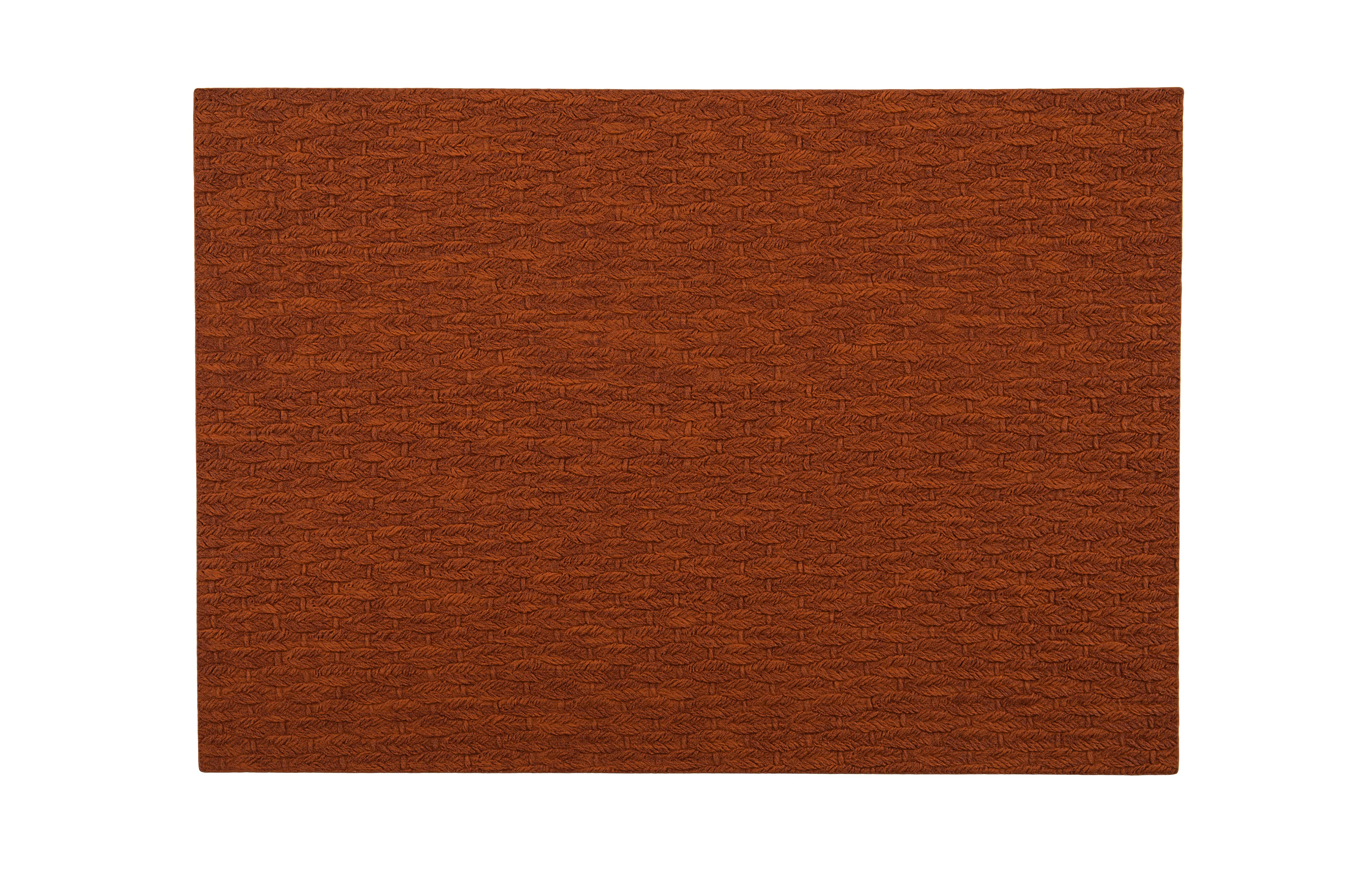 Set de table ARBIN - Leather look imitation - 45x33cm, brown