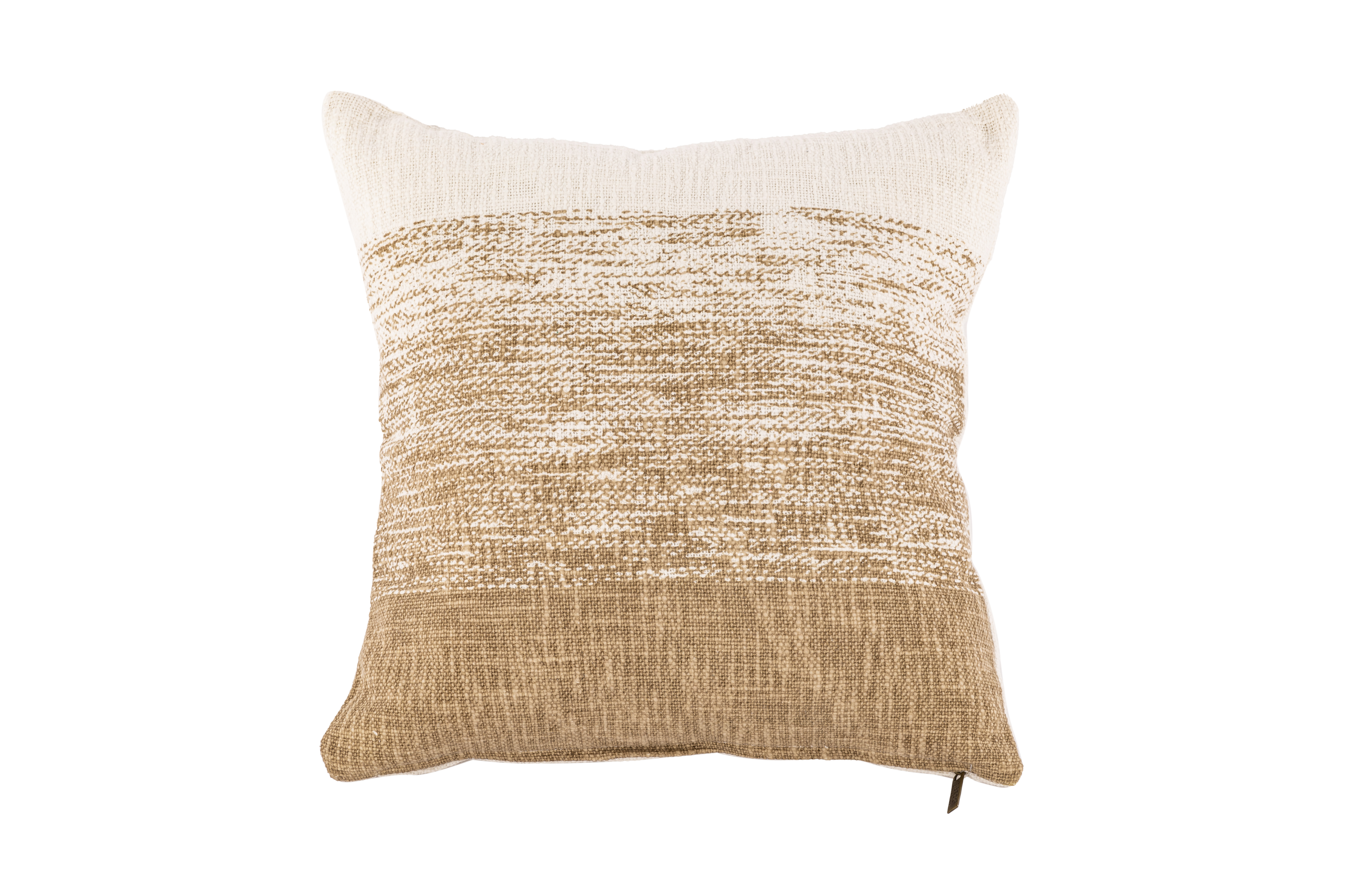 Cushion (filled) SLUB OMBRE 45X45CM, sand