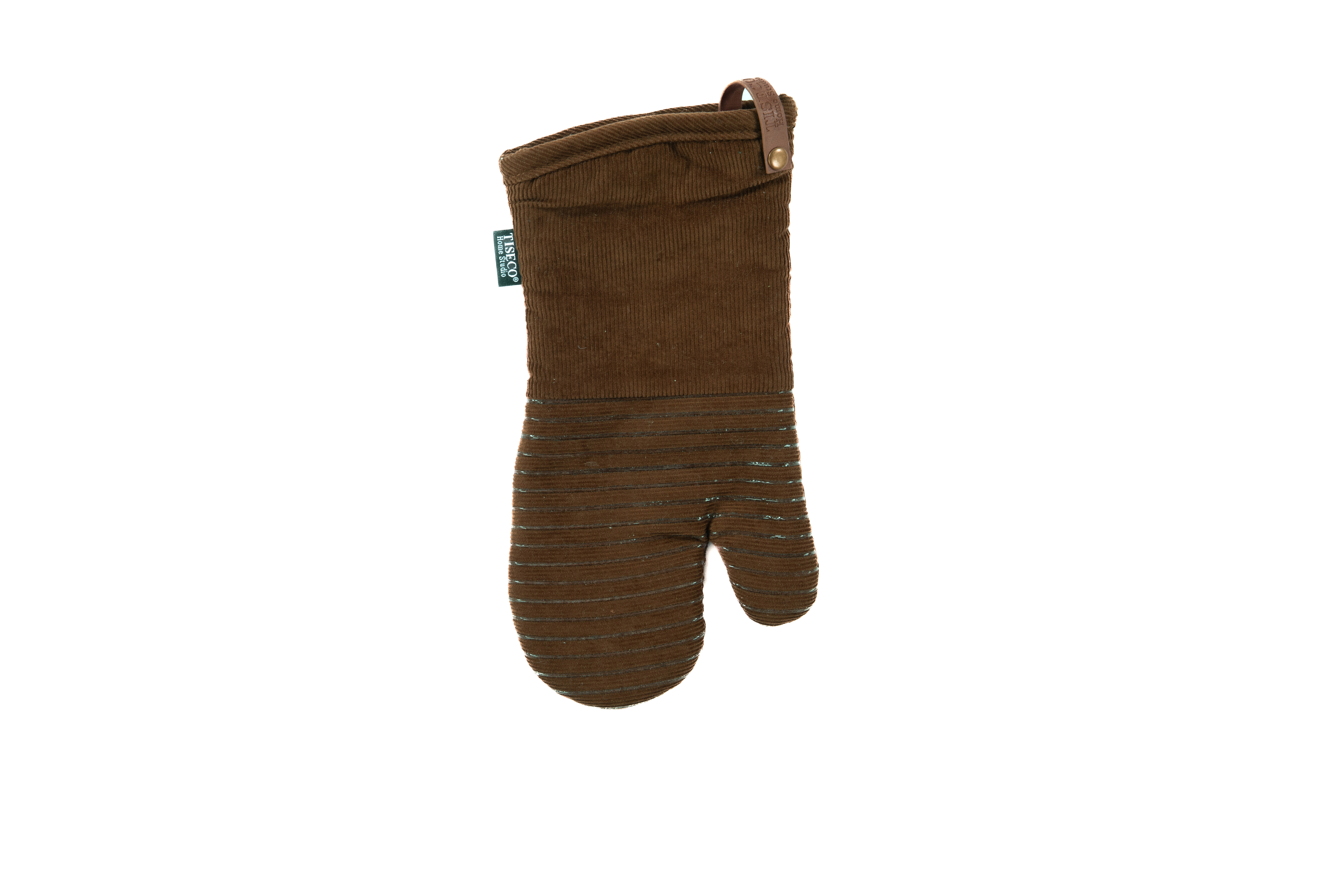 Oven mitts VELMAR - SET/2 - 17x33 cm, chocolate