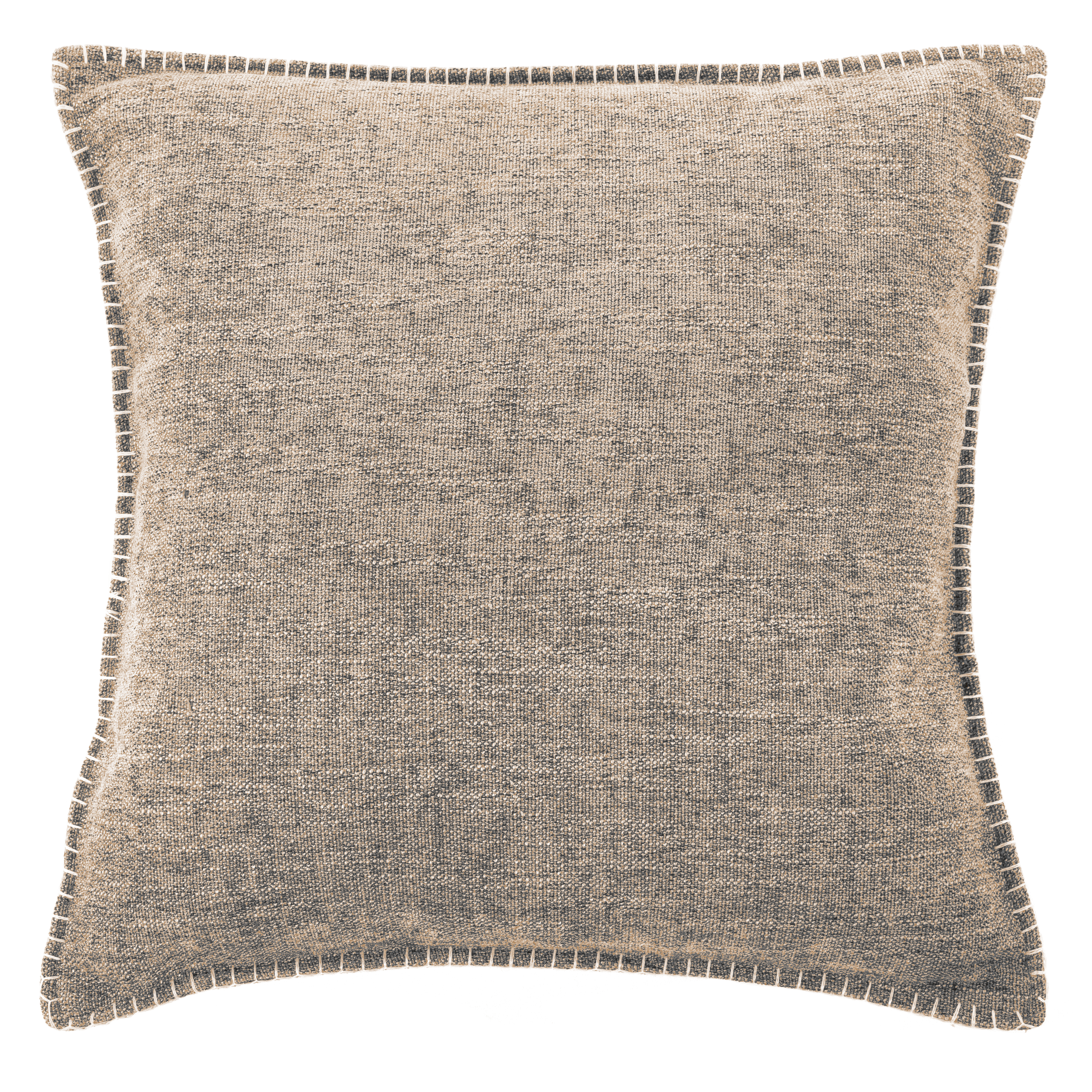 Kussen (gevuld) DAMIAN 45X45CM, taupe