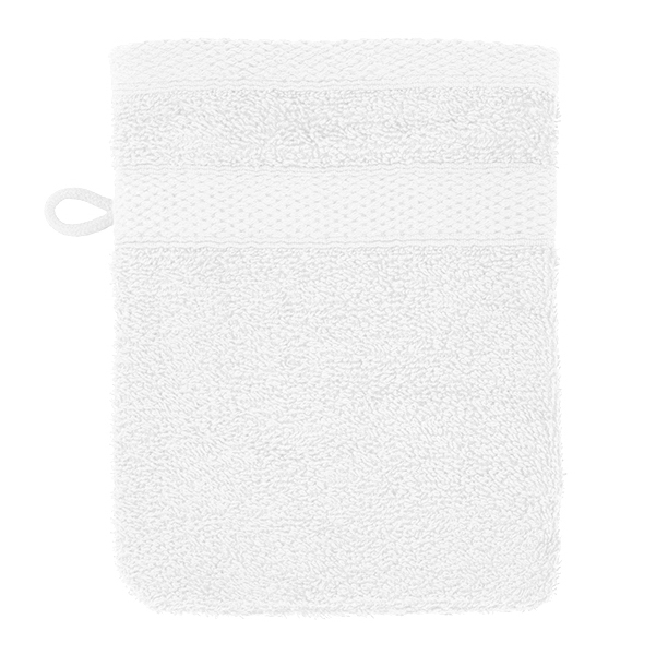 Gant de toilette 15x21cm, snowwhite - set2