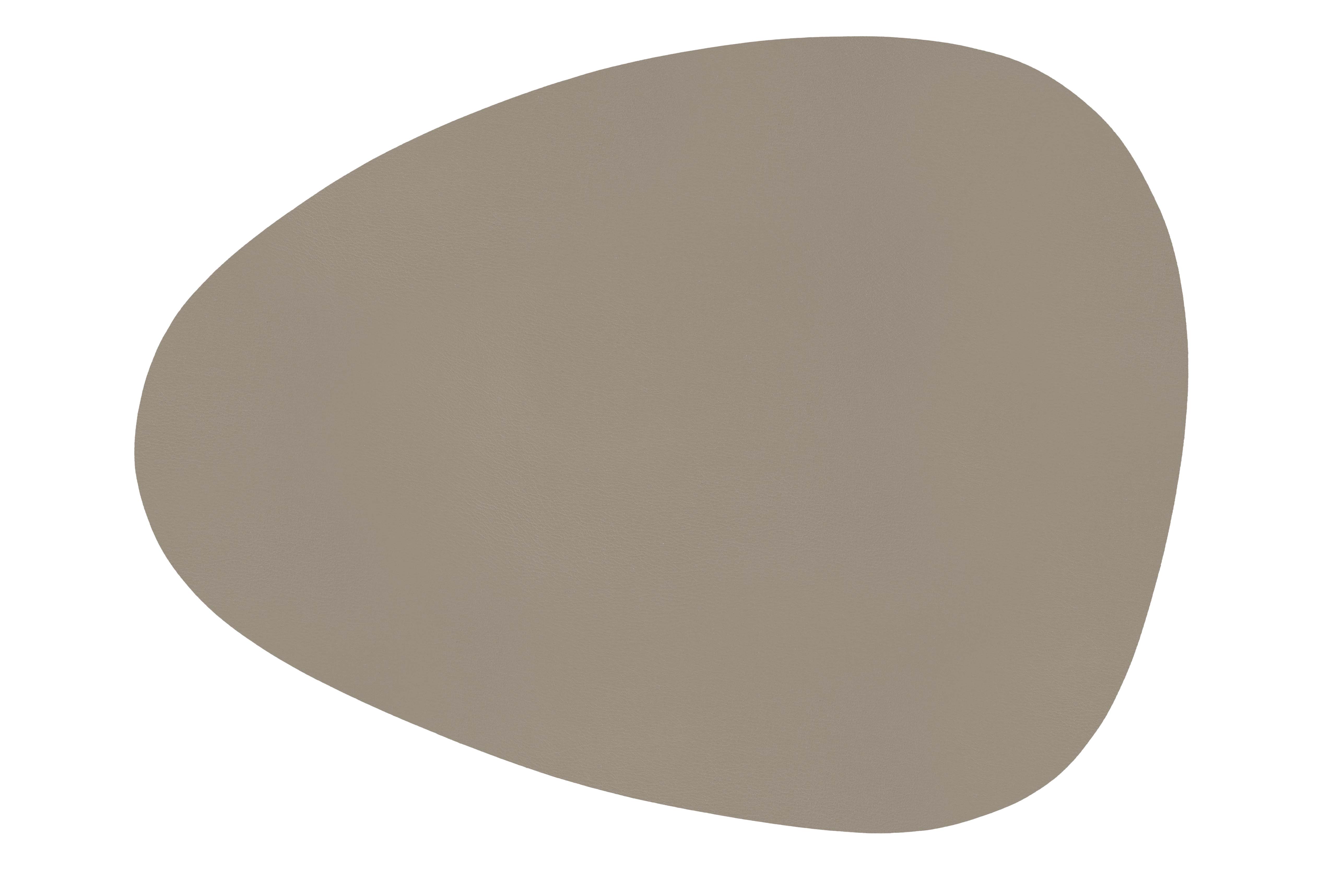 Placemat STONE - TOGO - 43x32cm, taupe