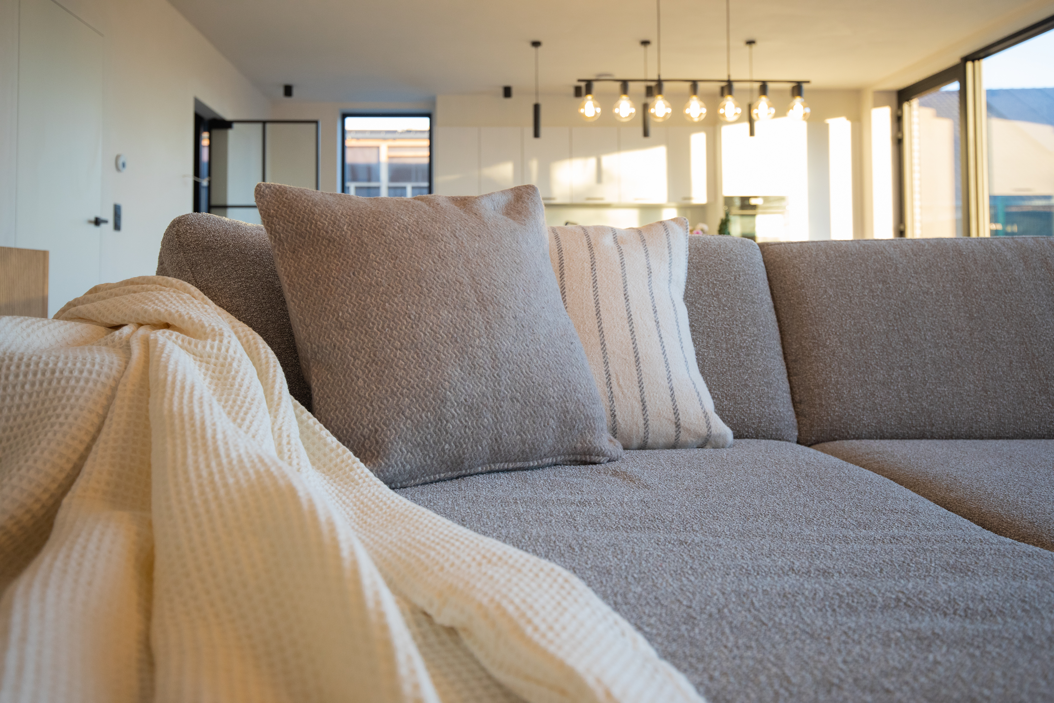 Coussin (rempli) DALLAS - 45x45 cm, taupe
