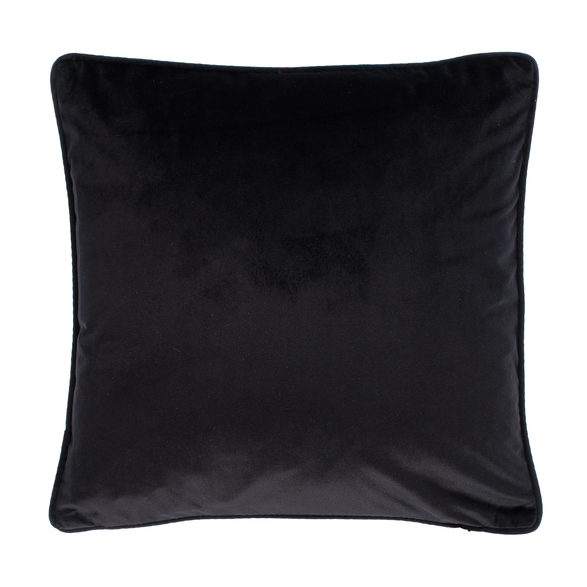 Coussin (rempli) Microvelvet 45X45CM, black