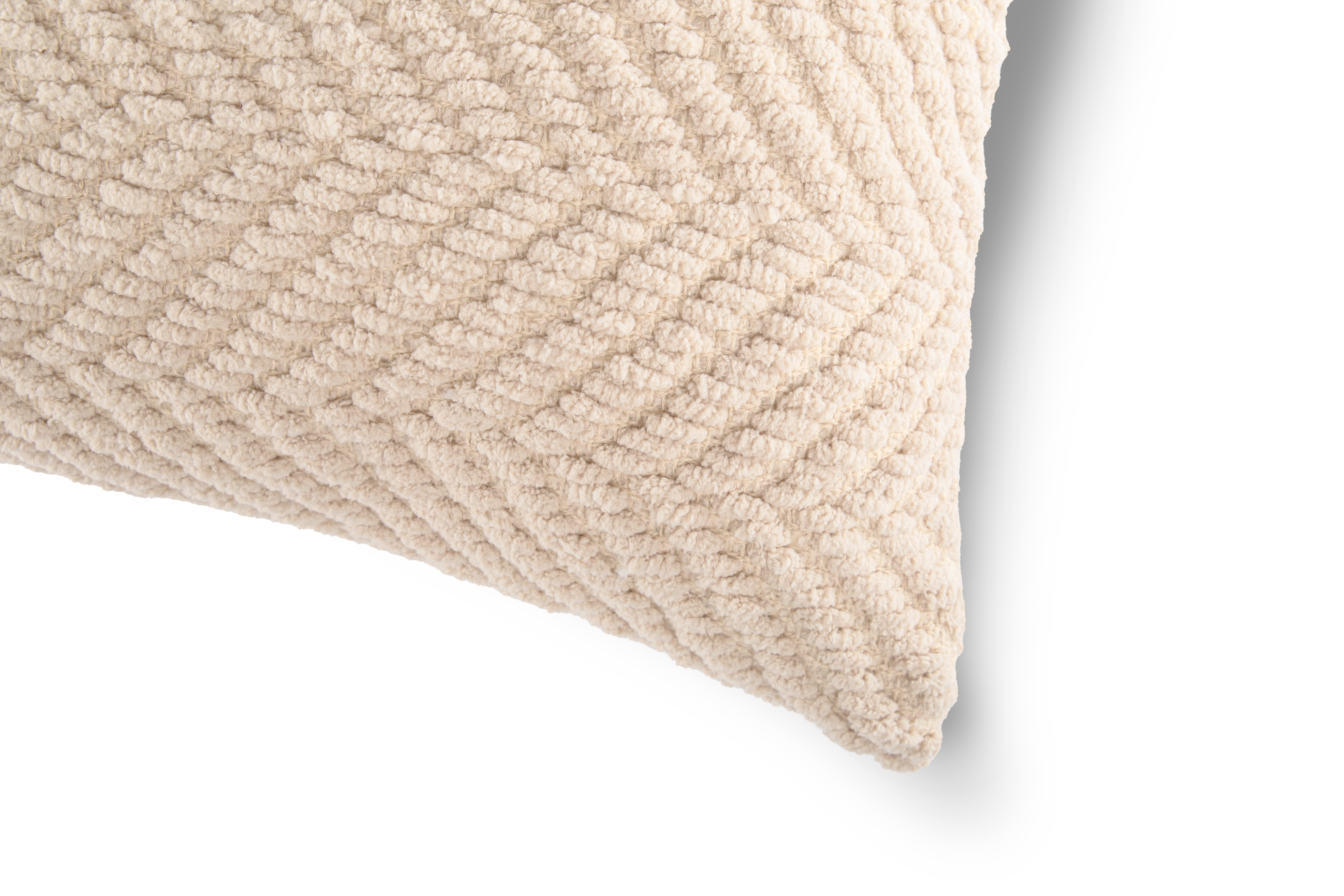 Cushion (filled) RENEE - 45x45 cm, ivory