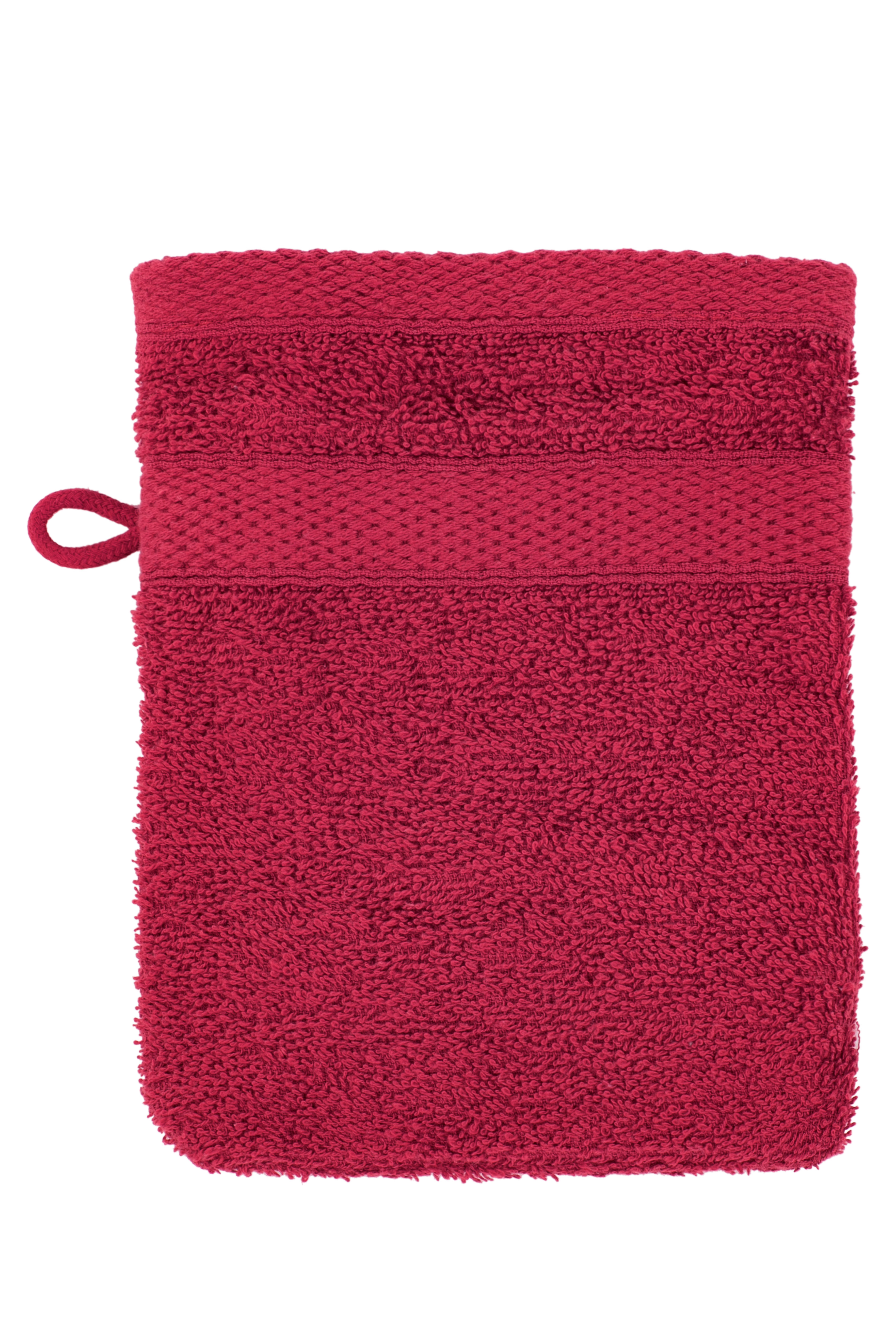 Washing glove 15x21cm, persian red - set2
