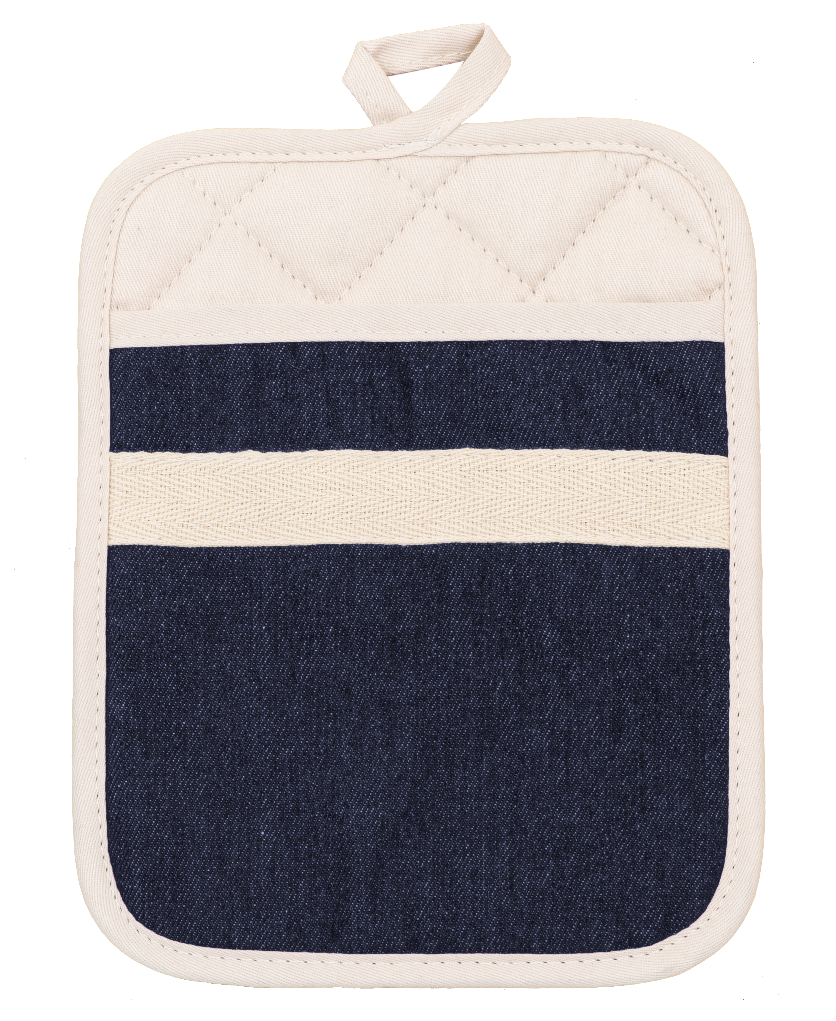 Potholder JENNIE 18x23cm, dark blue