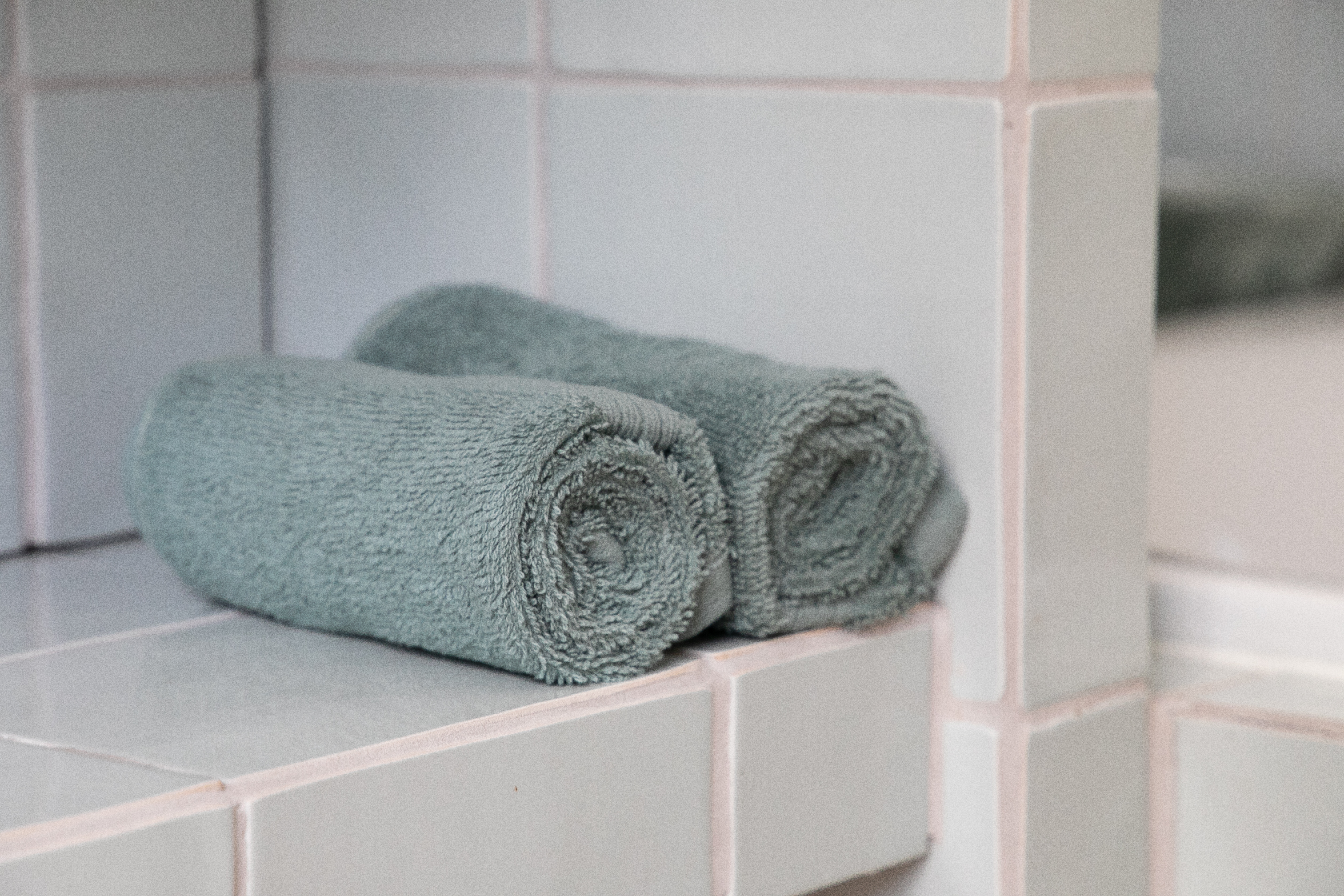 Guest towel EDEN 30x50cm, sage green set/2