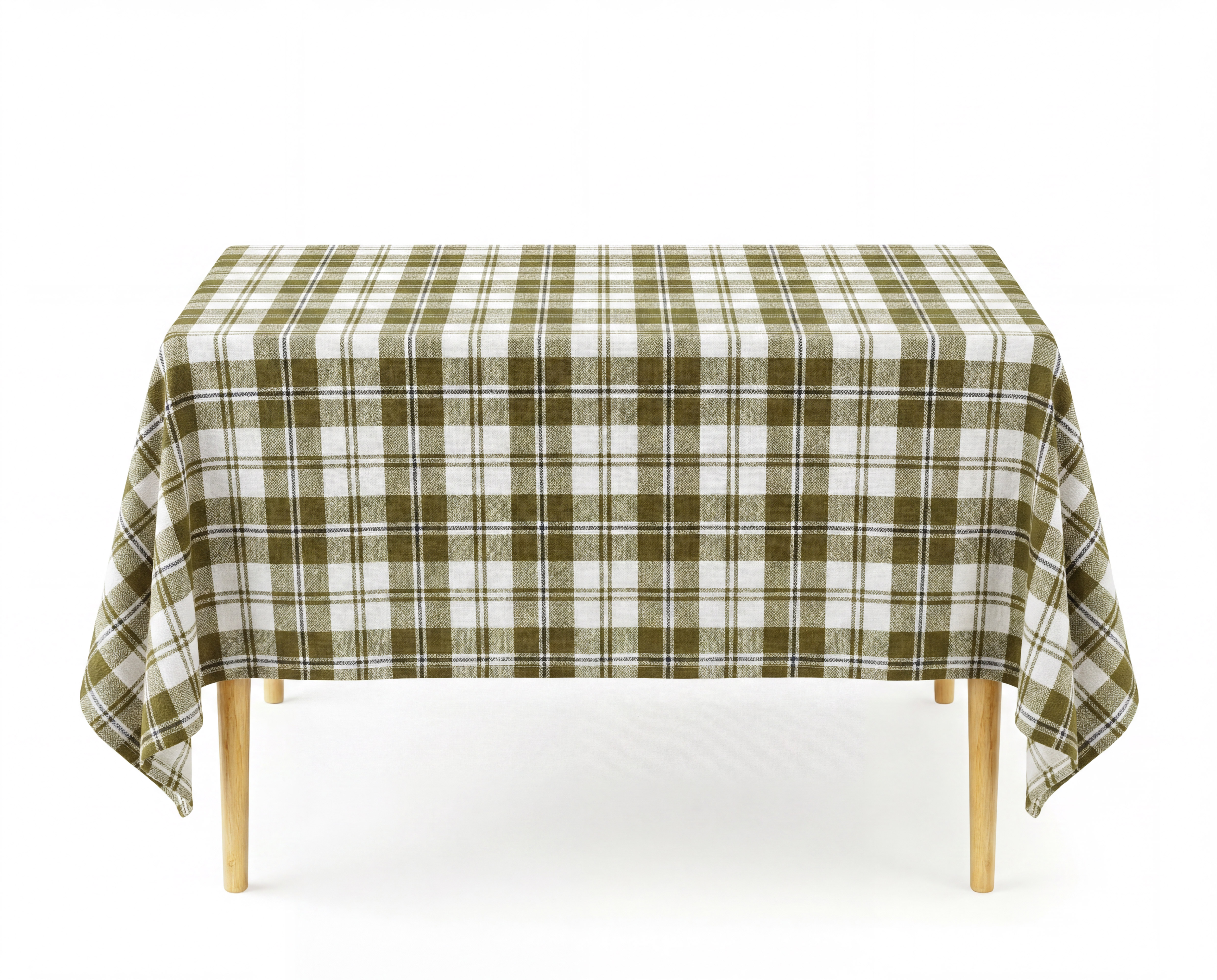 Nappe de table LAUREN - 145x250 cm, kaki vert