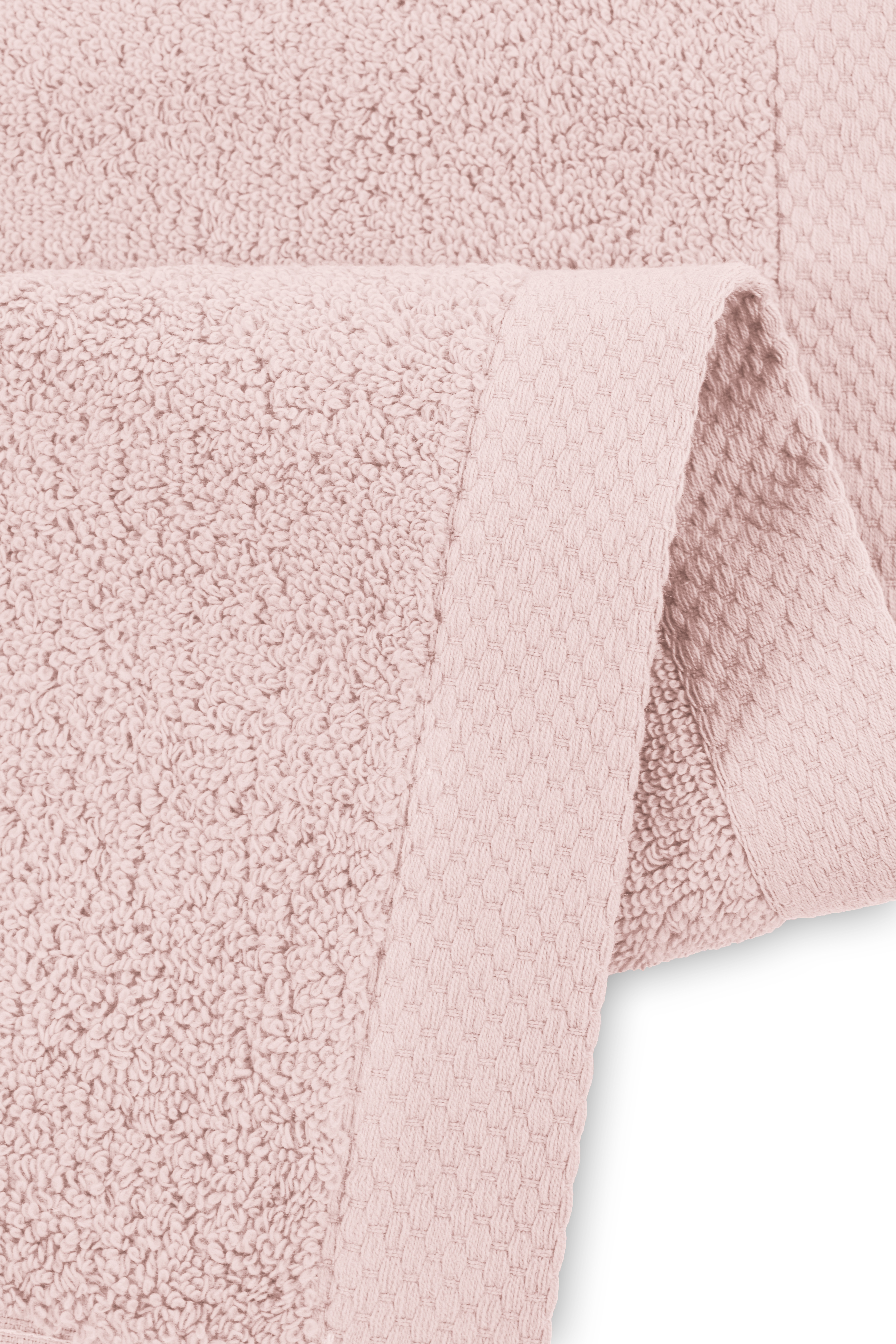 Shower towel DELUX 100x150cm, soft pink