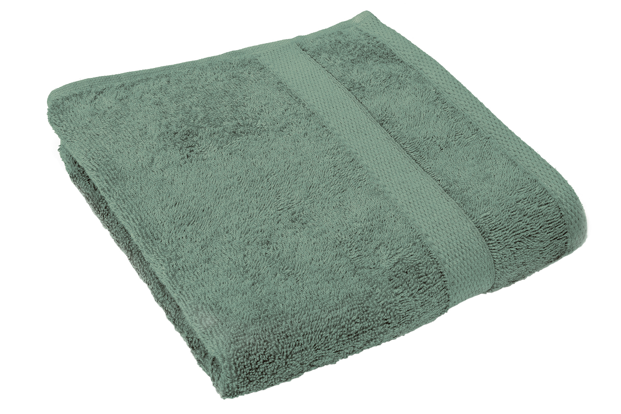 Shower towel 100x150cm, stone green