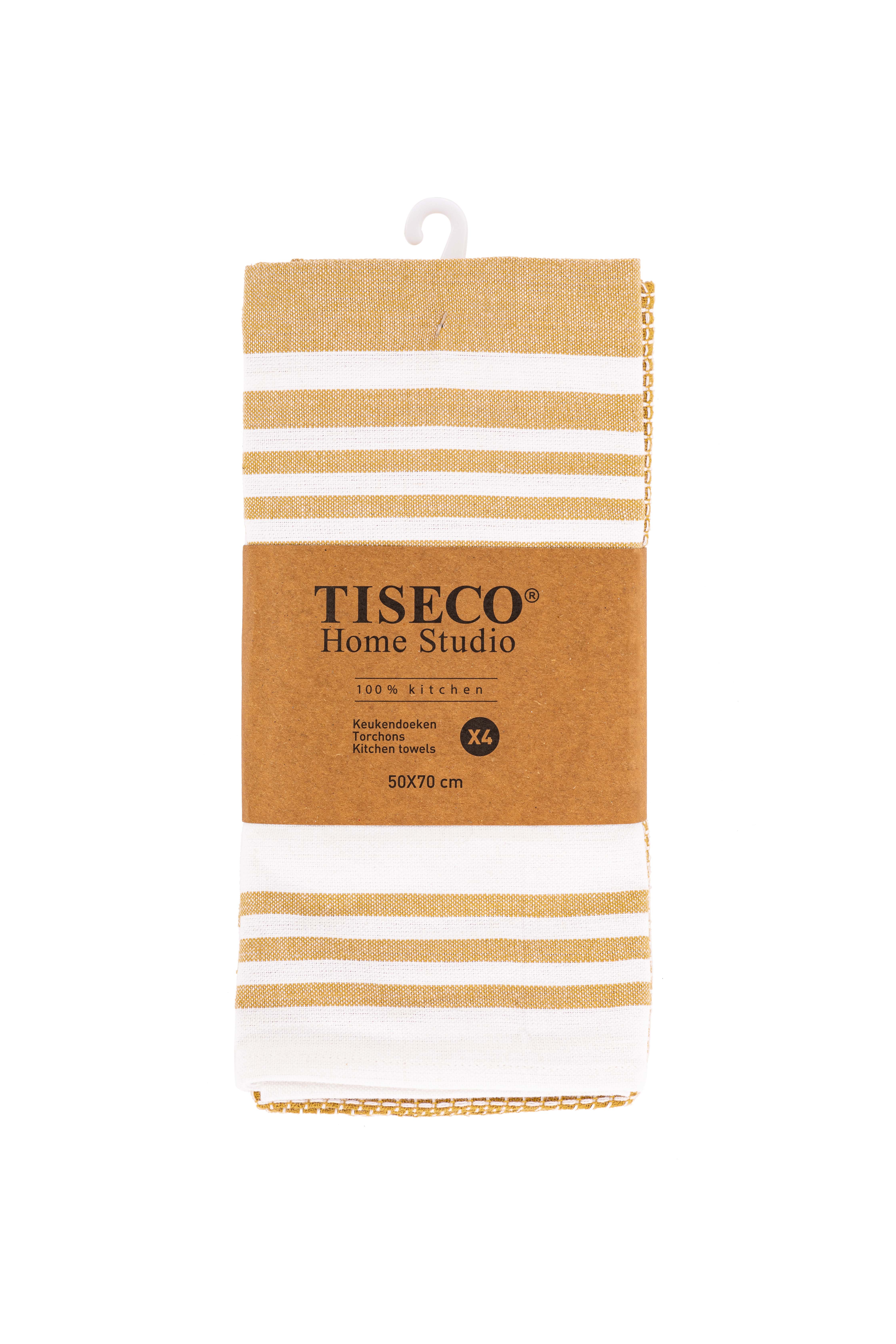 Torchon COMBO - SET/4 - 50x70 cm, camel