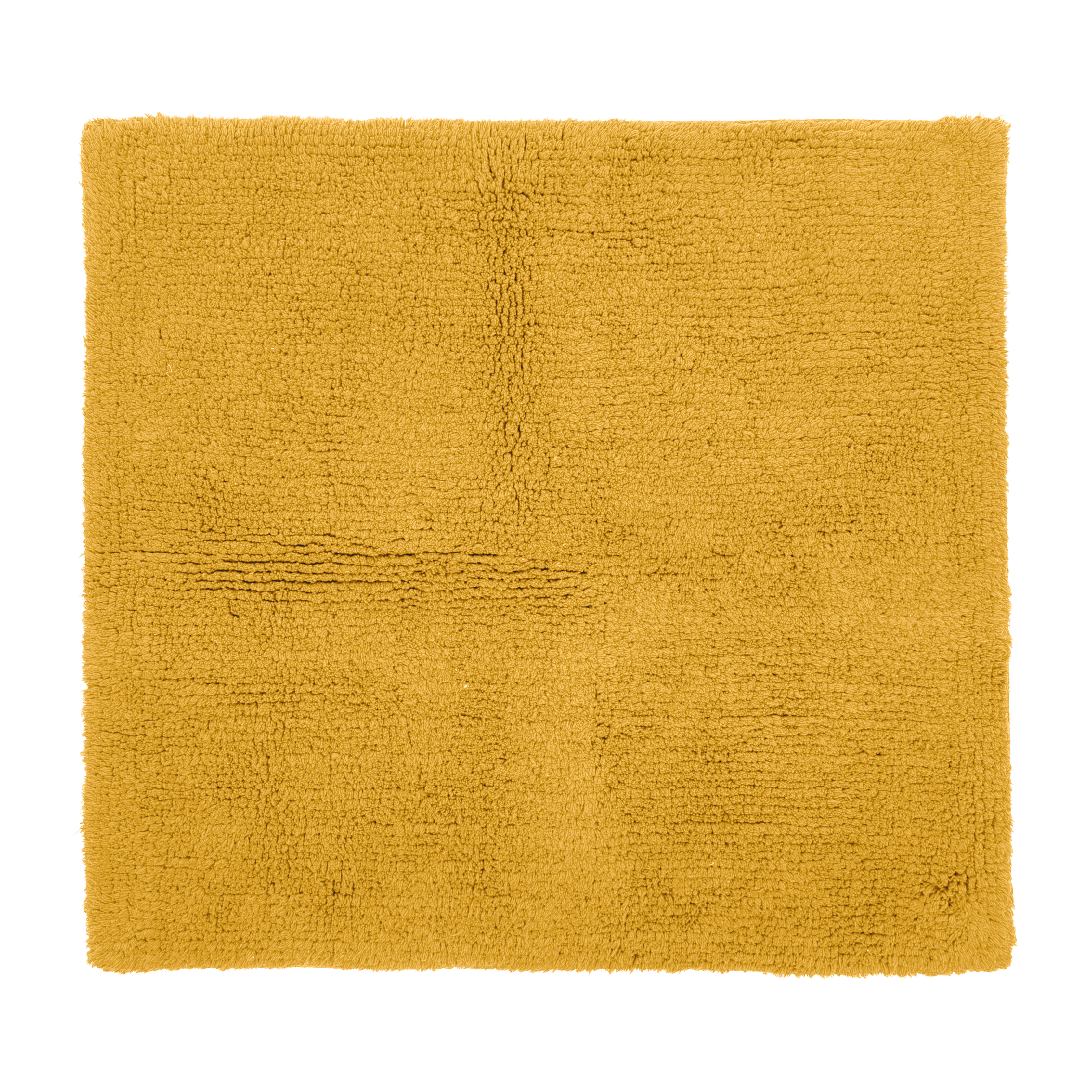 RIVA tapis de bain - coton antidérapant, 60x60cm, sunflower yellow