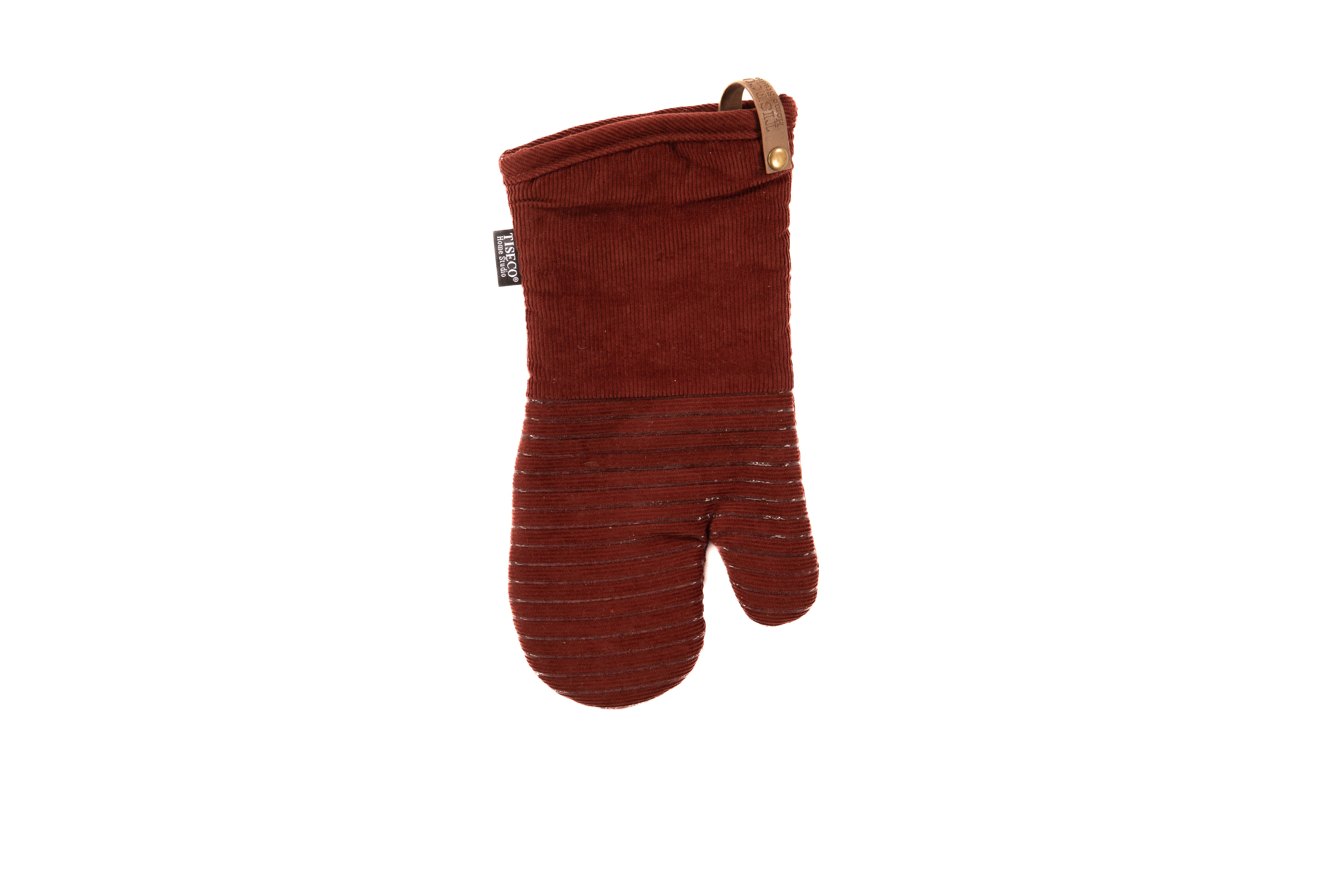 Oven mitts VELMAR - SET/2 - 17x33 cm, mahogany