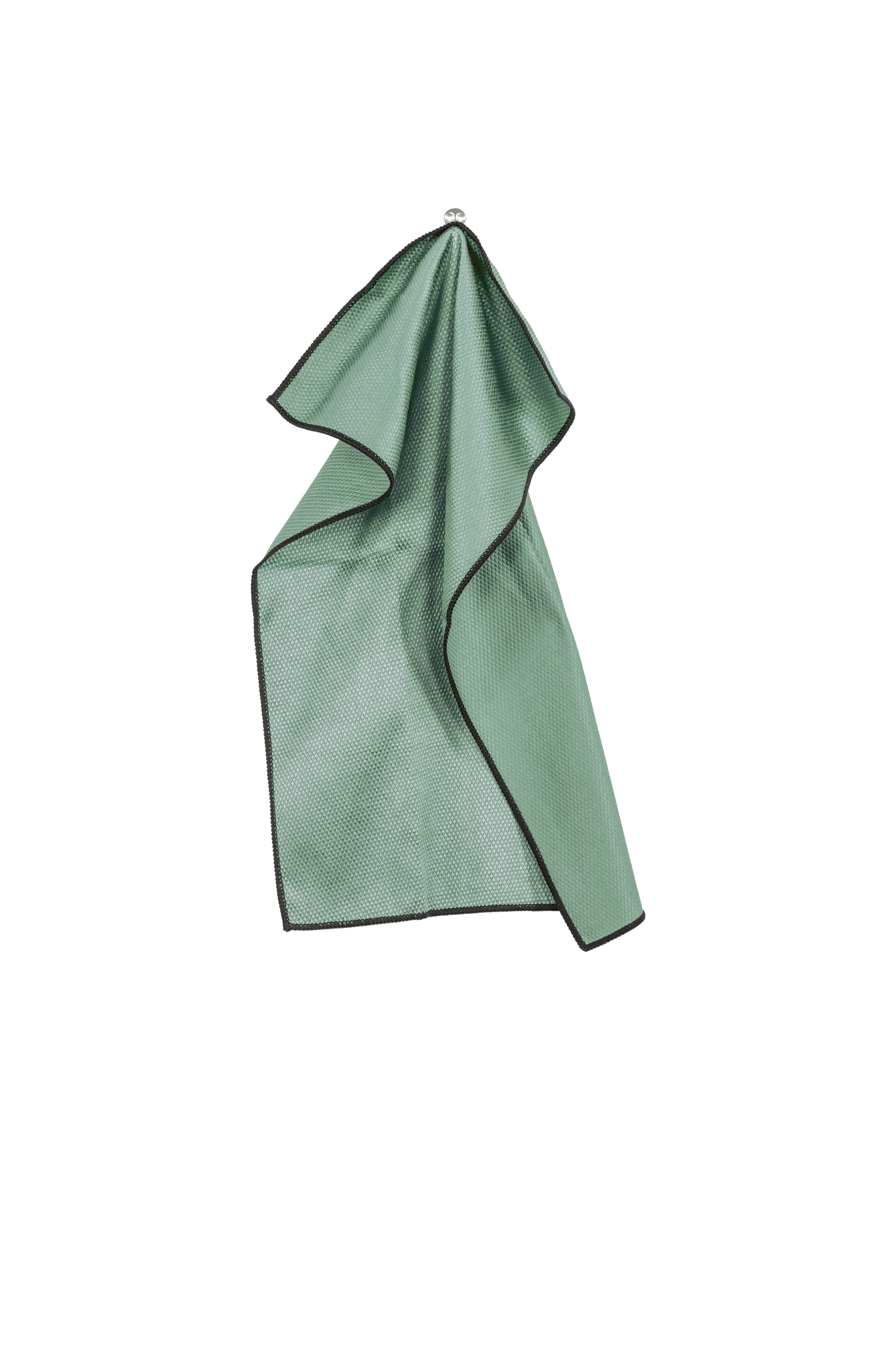 Glass-cloth ESSENTIAL - microfiber 40x60cm (per piece), stone green