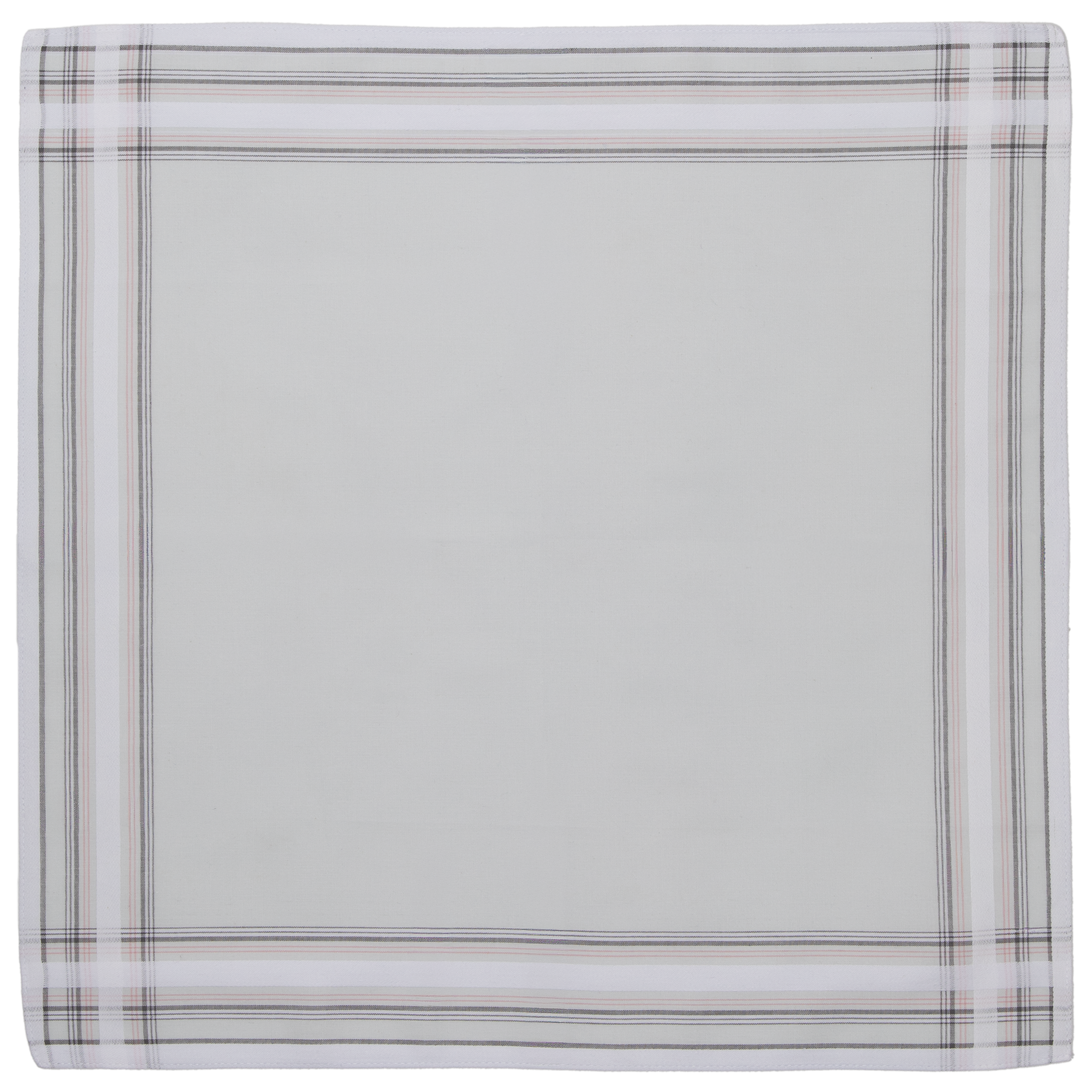 Men handkerchief REGAL 3 - SET/3 - 42x42 cm, grey